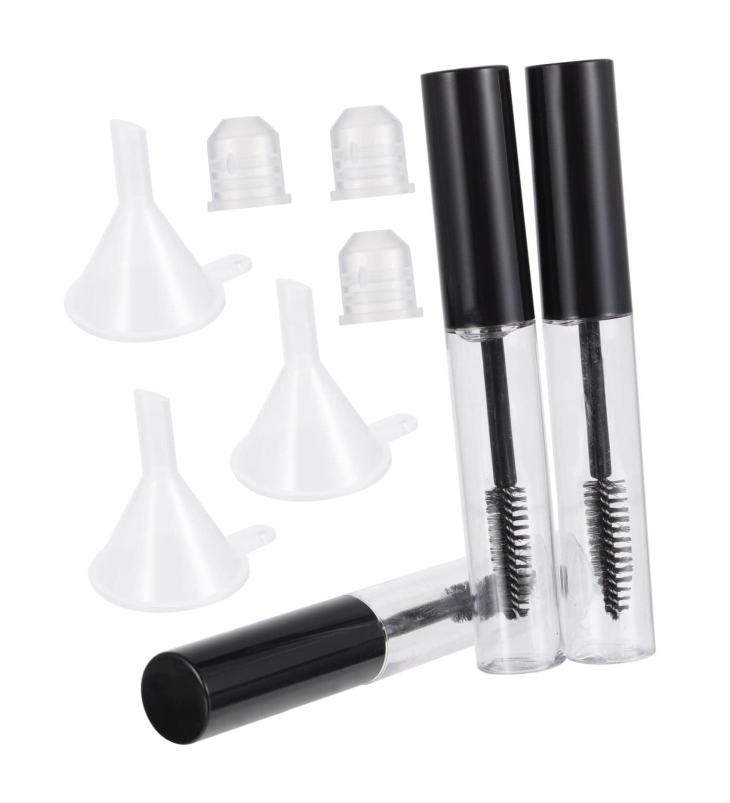 Didiseaon 3 Sets Mascara Tube Funnel Empty Eyeliner Tube Cosmetic Containers Accessories Straight Hair Plastic - Buy Online on GoSupps.com