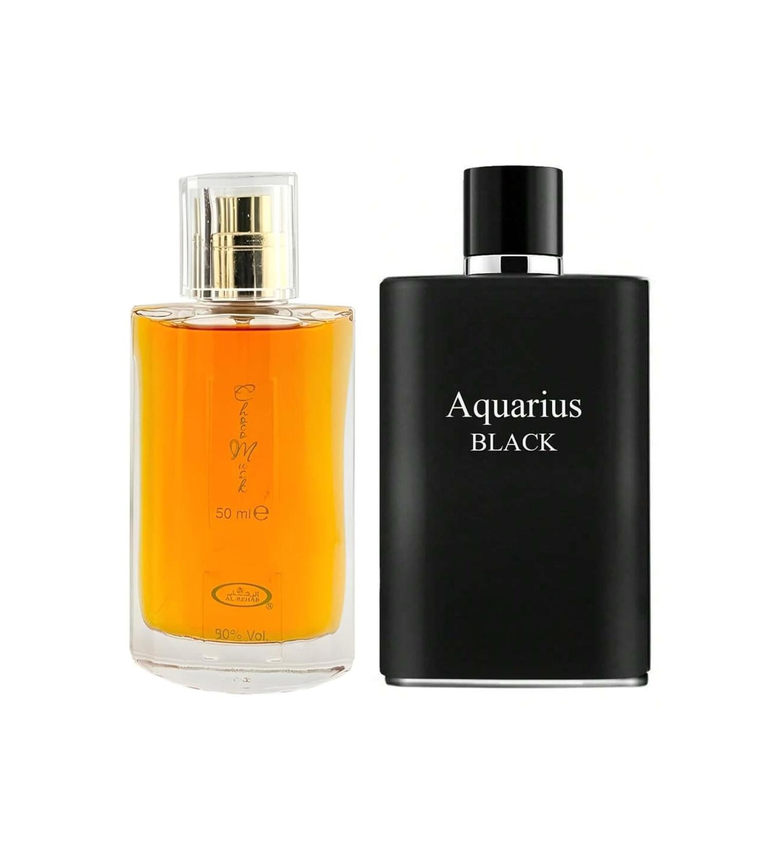 Choco Musk&Aquarius Black Men s Cologne-Rich Chocolate & Musk Eau De Toilette Long-Lasting Scent Perfume for Men Elegant Bottle 3.4 Fl Oz Fragrance for Refined Occasions Choco Musk&Aquarius Black 2.53 Fl Oz (Pack of 2) - Buy Online on GoSupps.com