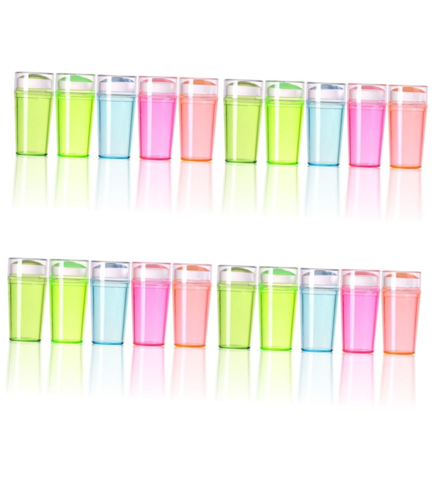 Beavorty 20 Sets Fluorescent Nail Stamp Manicure Kit Nail Kit Cat Eye Gel Clear Gel Nail Stamp Plates Nail Gel Nail Stamping Kit Nail Stamping Tools Fluorescence Decorate 3d - Buy Online on GoSupps.com