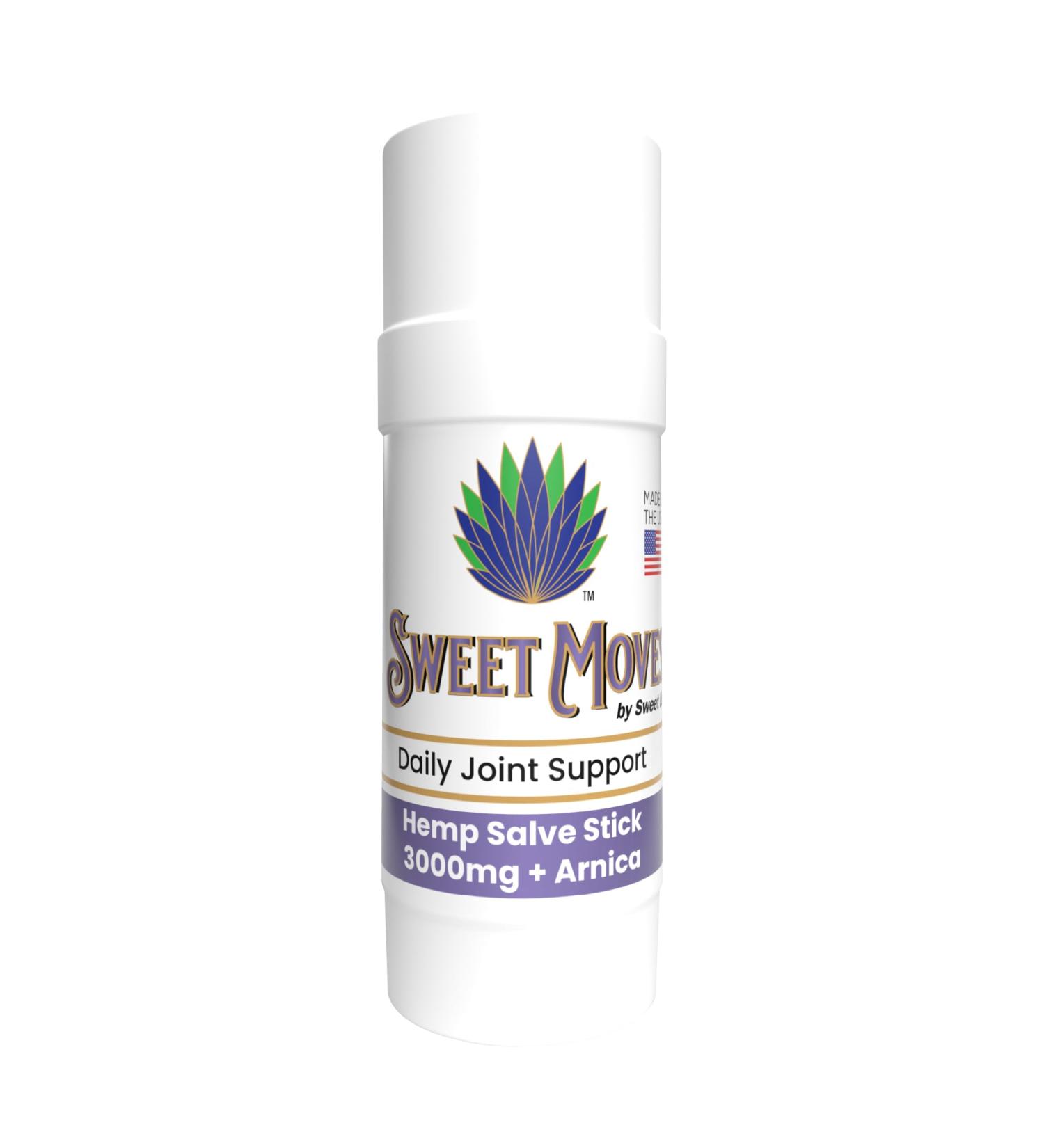 Sweet Life Hemp Salve Stick 3000mg | Organic Pain Relief Muscle Rub | International Shipping | Small Business - Buy Online on GoSupps.com