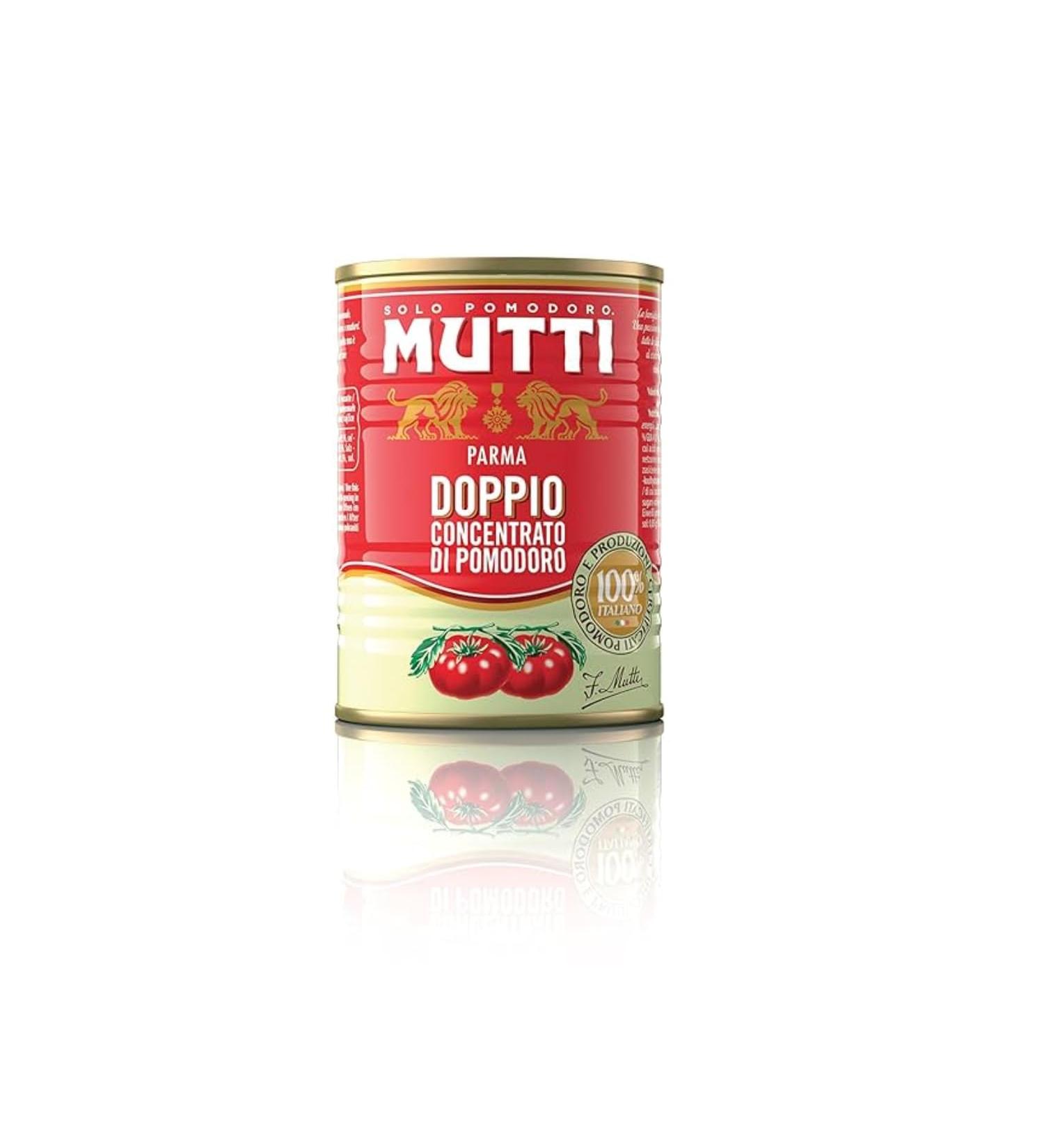 Double Concentr de Tomates MUTTI - Lot de 6 bo tes de 440 gr