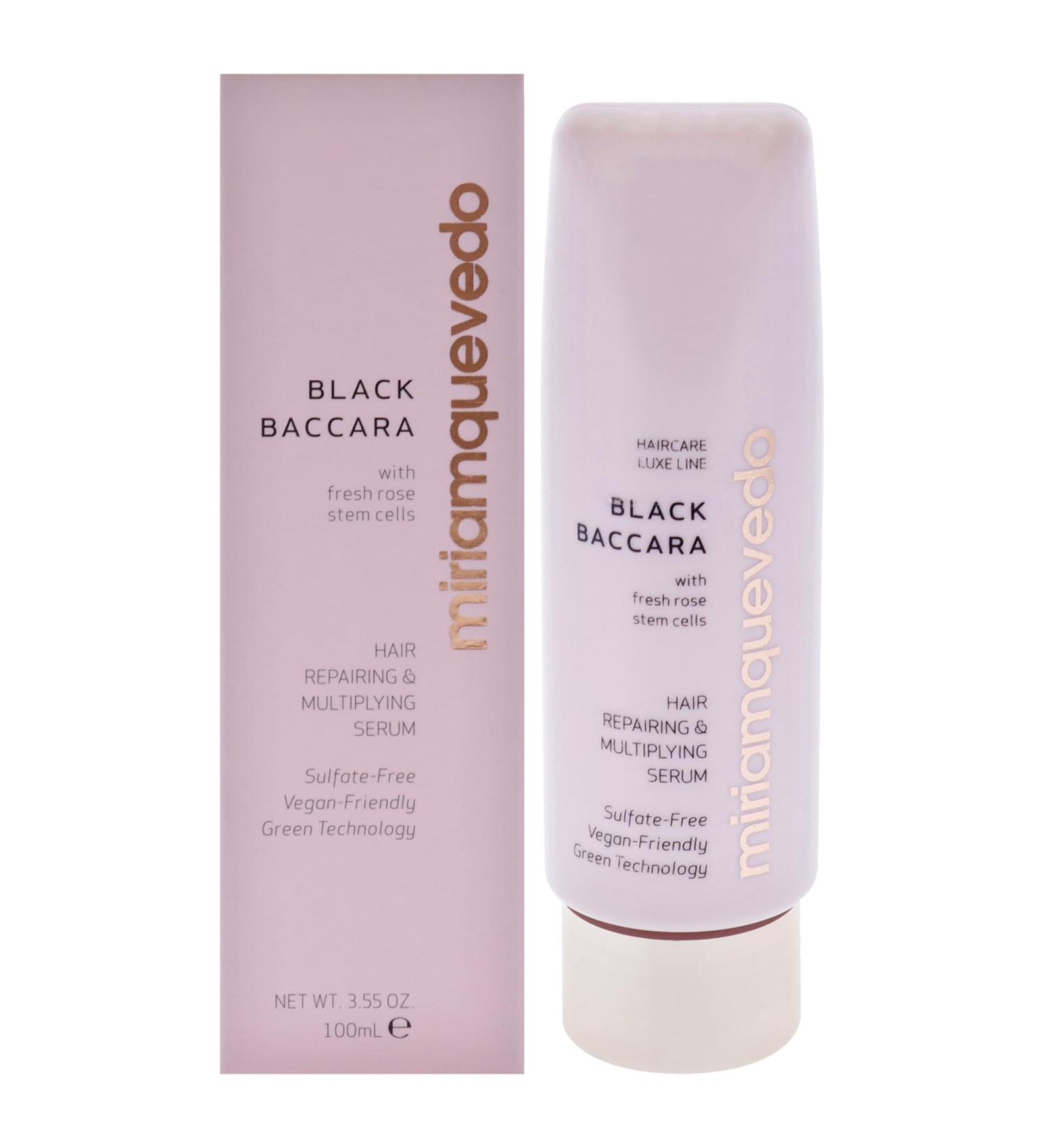 Black Baccara Hair Repair Serum - 3.4 oz | Unisex Hair Restoration & Growth Formula | International Shipping Available - Buy Online on GoSupps.com
