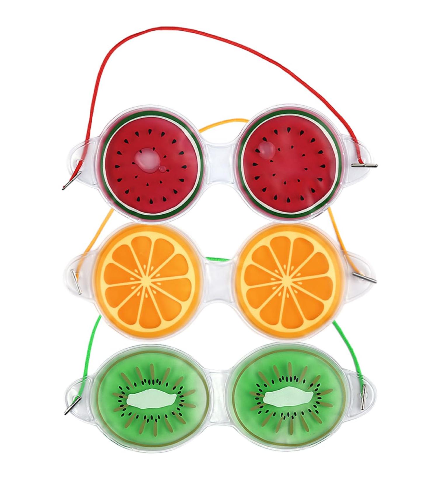 Beaupretty Cartoon Fruit Gel Eye Mask Ice Pads For Treating Tired Eyes And Puffiness - Buy Online on GoSupps.com