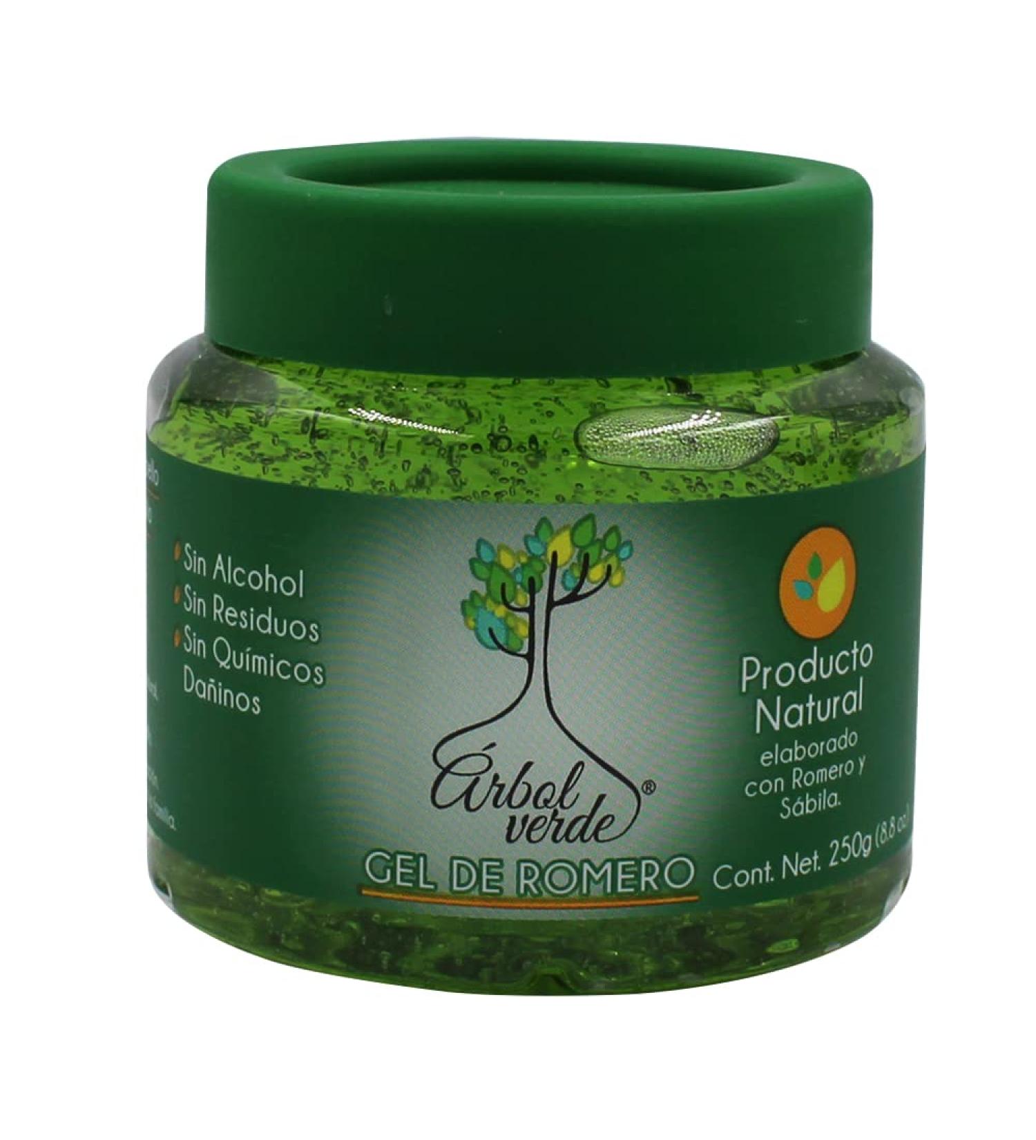 Natural Rosemary Hair Gel (8.8 oz) - Fights Hair Loss No Alcohol Sulfates Parabens or Silicone - Shop Internationally - Buy Online on GoSupps.com