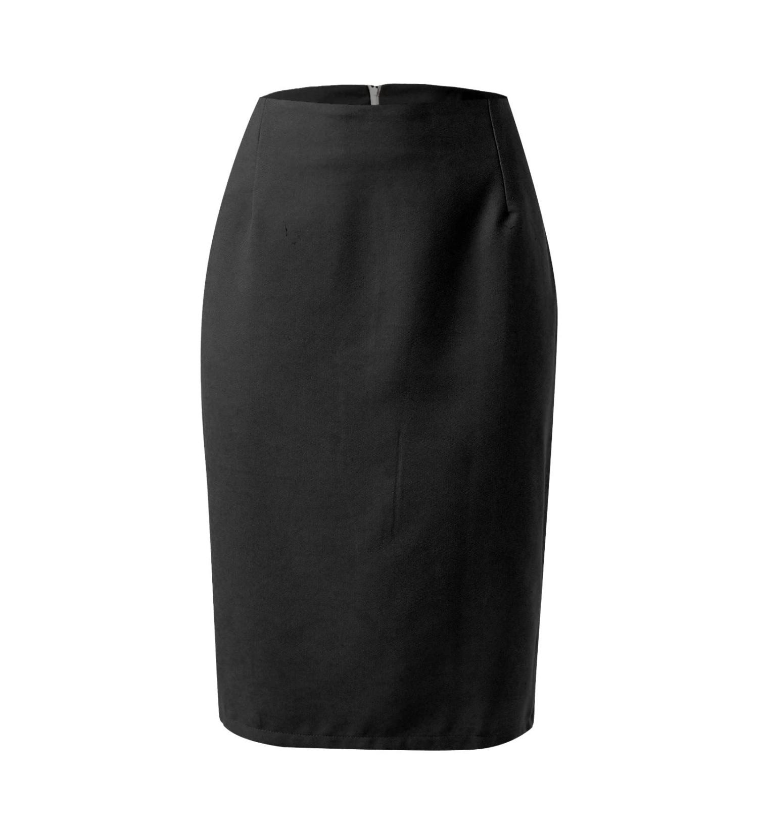 Shop Women's High Waist Black Skirt | Boho Elegant Vintage A-Line Beach Skirt in XXL - Buy Online on GoSupps.com