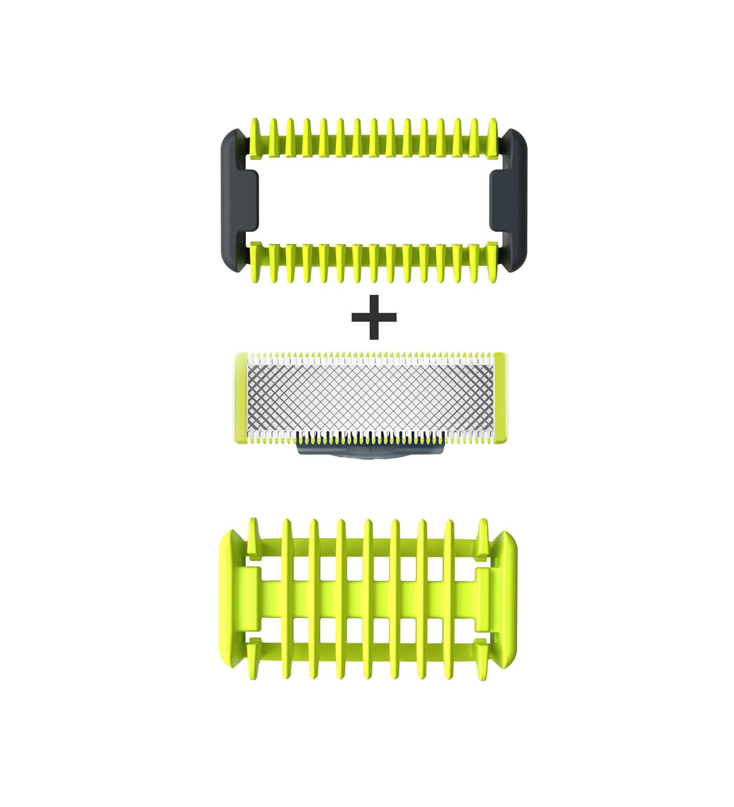 Philips Norelco OneBlade QP610/80 Replacement Blade Kit - Body Grooming Made Easy - Buy Online on GoSupps.com