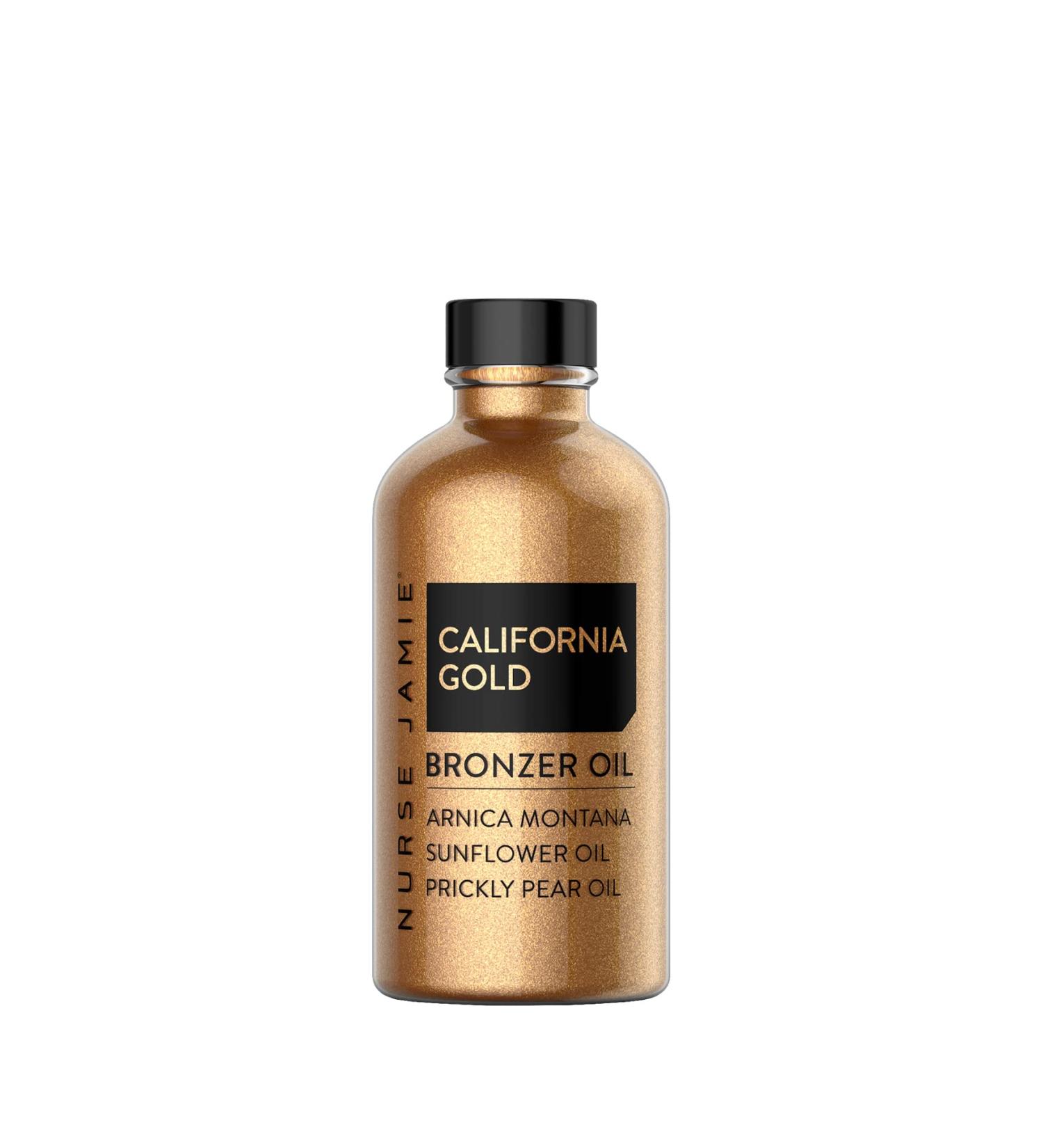 Nurse Jamie California Gold Bronzer Oil 4 Oz - Premium Self-Tanning Oil for Radiant Skin | International Shipping Available - Buy Online on GoSupps.com