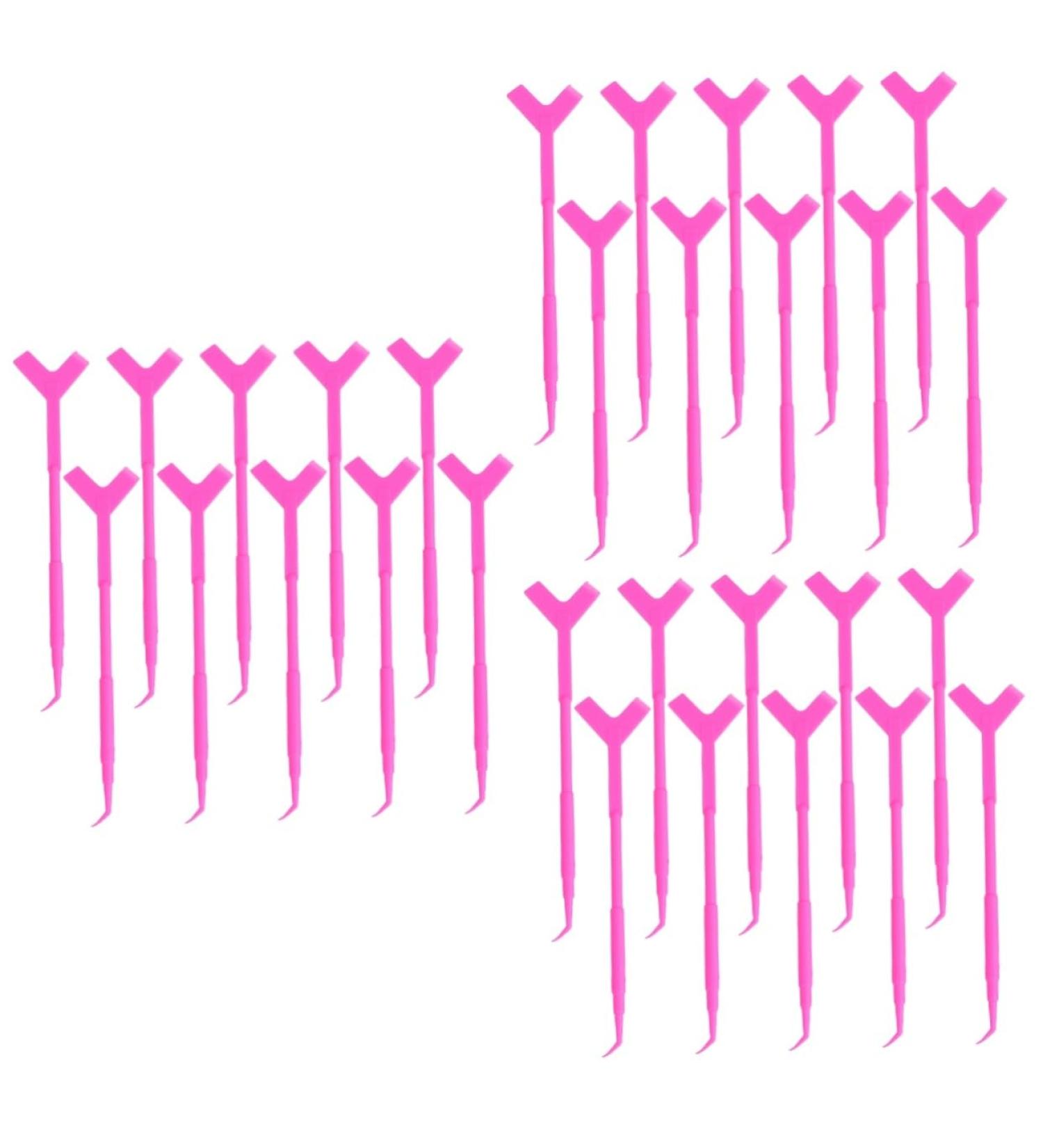 30 Pcs Housoutil False Eyelash Y-Shaped Brush Set - Lash Lift Separator & Spoolie for Eyelash Extensions - Makeup Kit - Buy Online on GoSupps.com