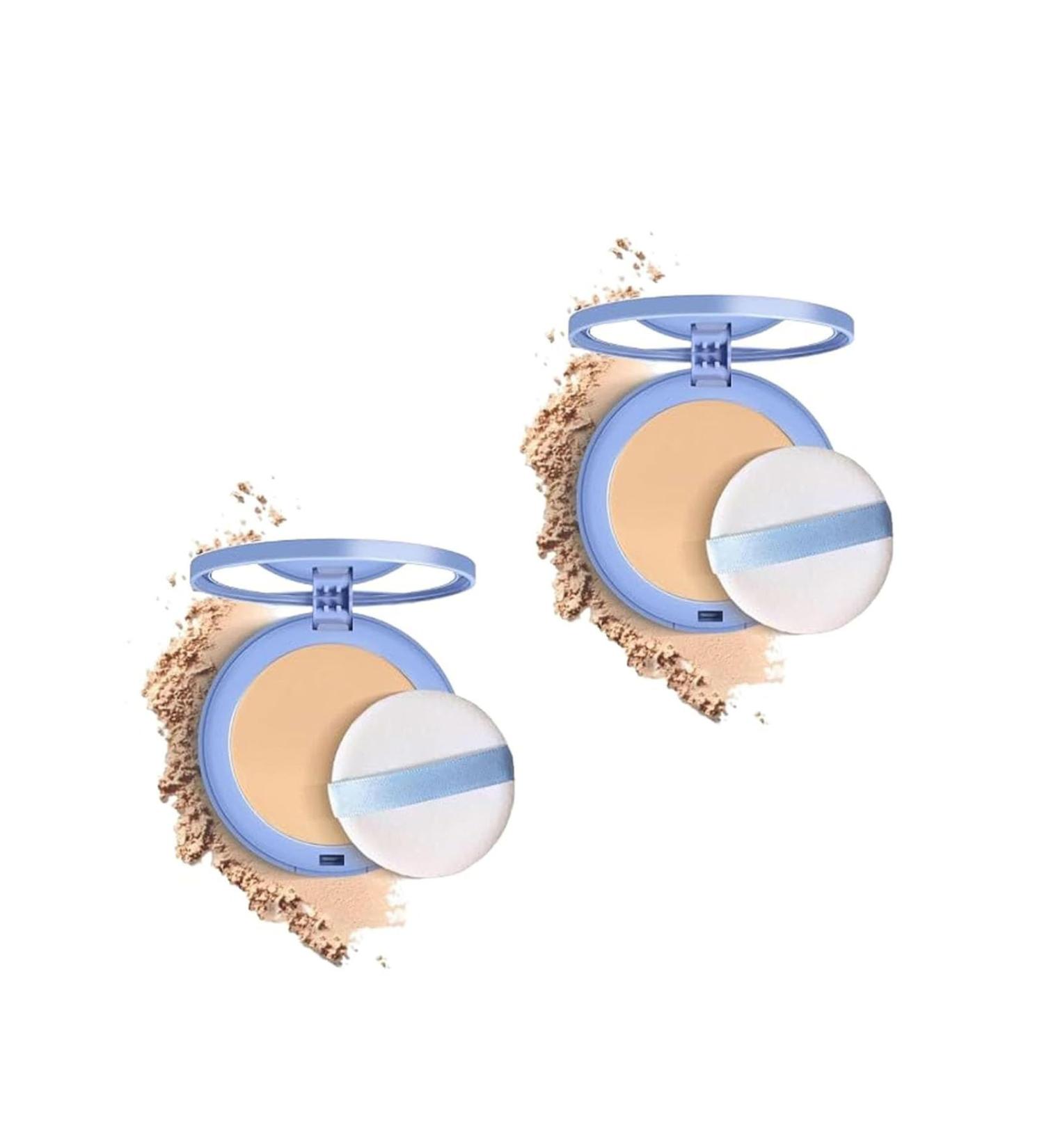 Matte Perfect Powder Oil Control Glossy Surface Makeup Powder Waterproof And Flawless Powder Suitable For Dry Oily Or Mixed Skin. (3# 2pc) - Buy Online on GoSupps.com