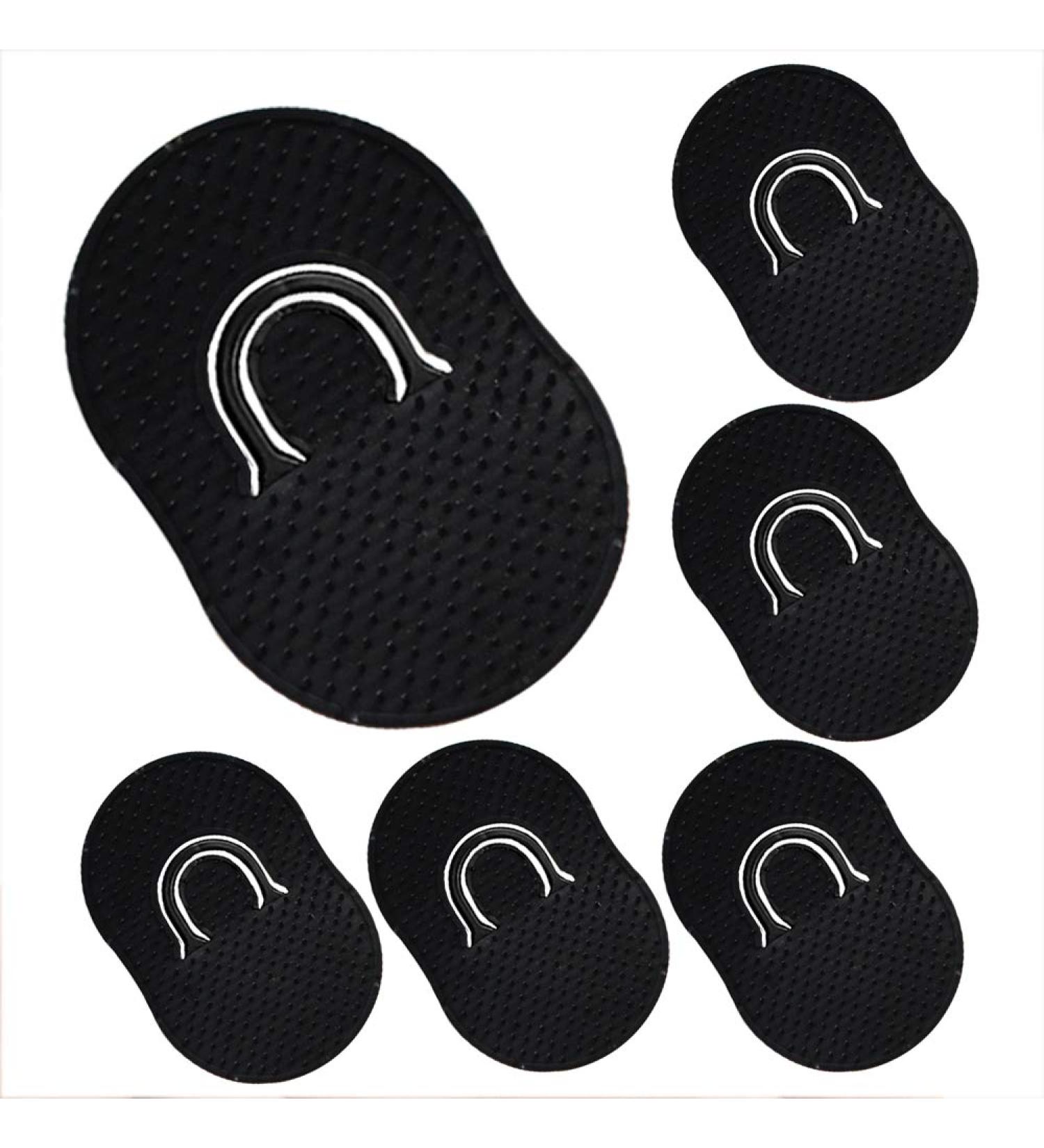6 PCS Portable Men's Pocket Palm Combs Set - Soft Scalp Massager & Brush for Short Black Hair - Buy Online on GoSupps.com