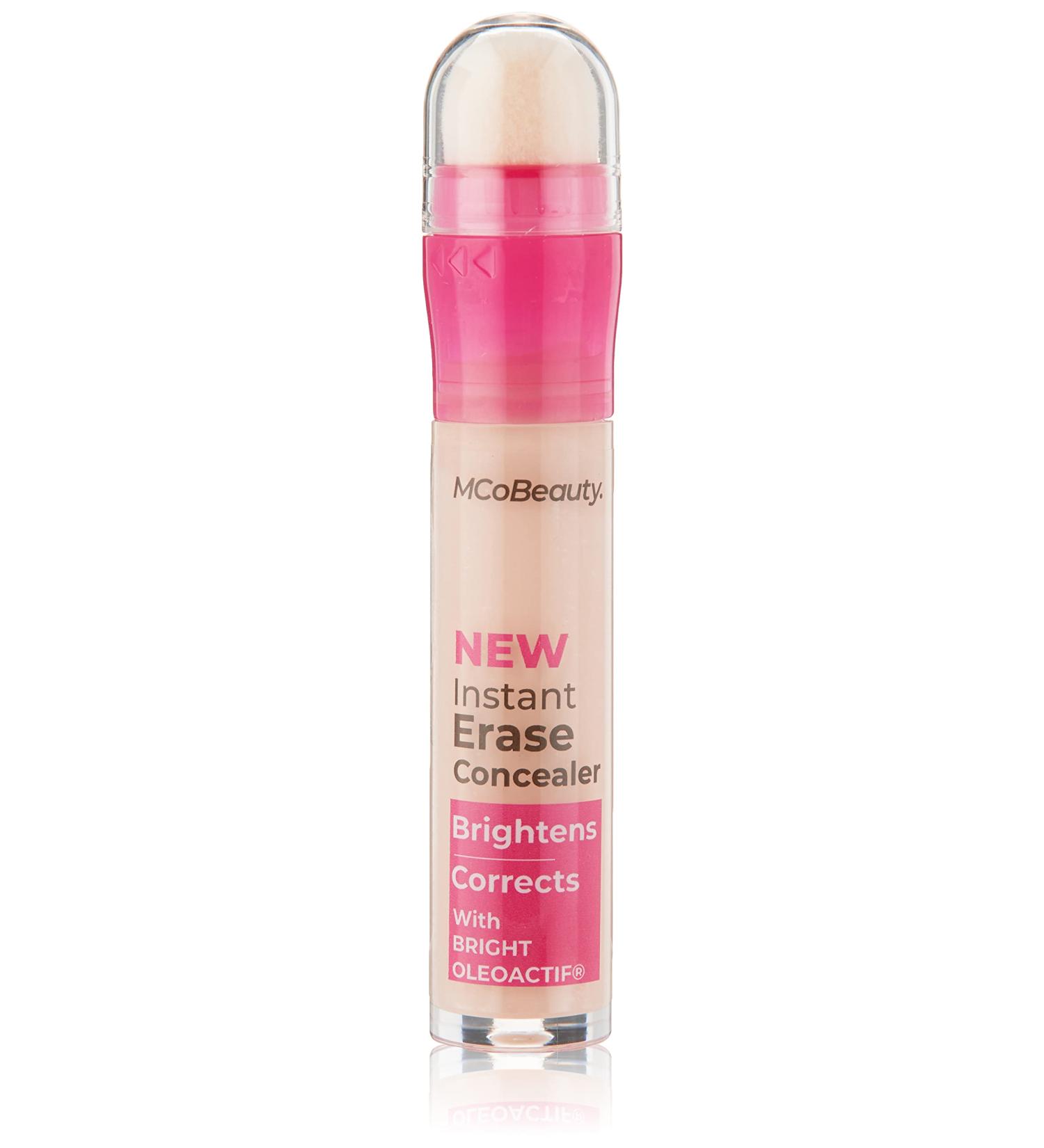 MCoBeauty Instant Eraser Concealer - Full Coverage Brightening & Smoothing - Ivory 0.2 Oz - Buy Online on GoSupps.com