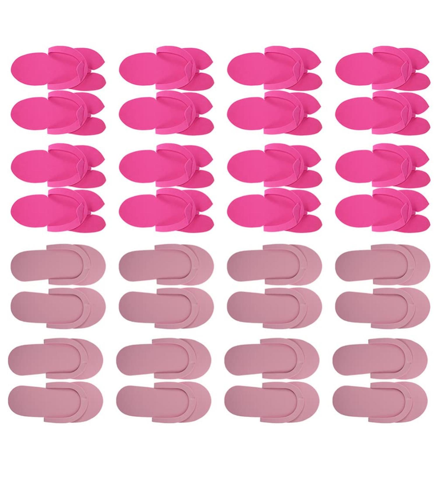 16 Pairs Disposable Beauty Spa Slippers for Women - Non-slip Pedicure Shoes - Buy Online on GoSupps.com