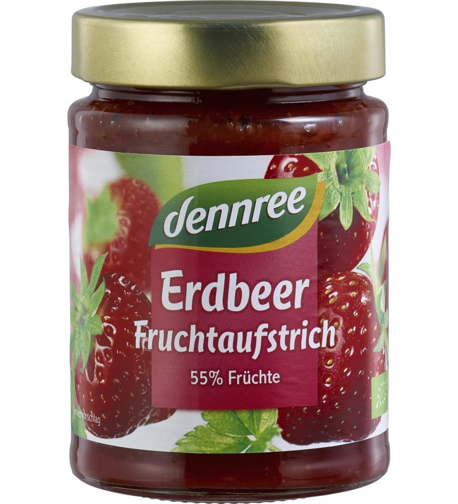 dennree Organic Strawberry Spread (2 x 340 g)