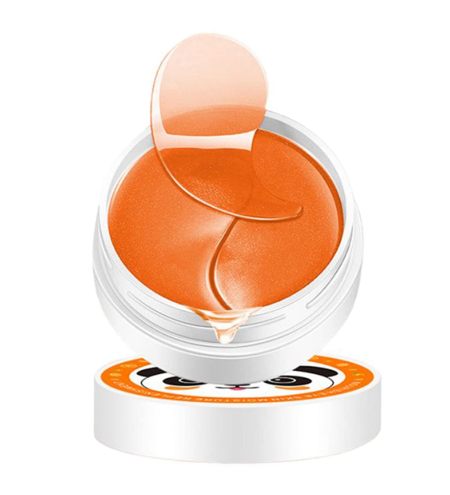 Vitamin-C Hydrogel Under Eye Patches - 30 Pairs for Hydrating & Anti-Aging | Reduce Puffiness, Dark Circles & Wrinkles - Buy Online on GoSupps.com