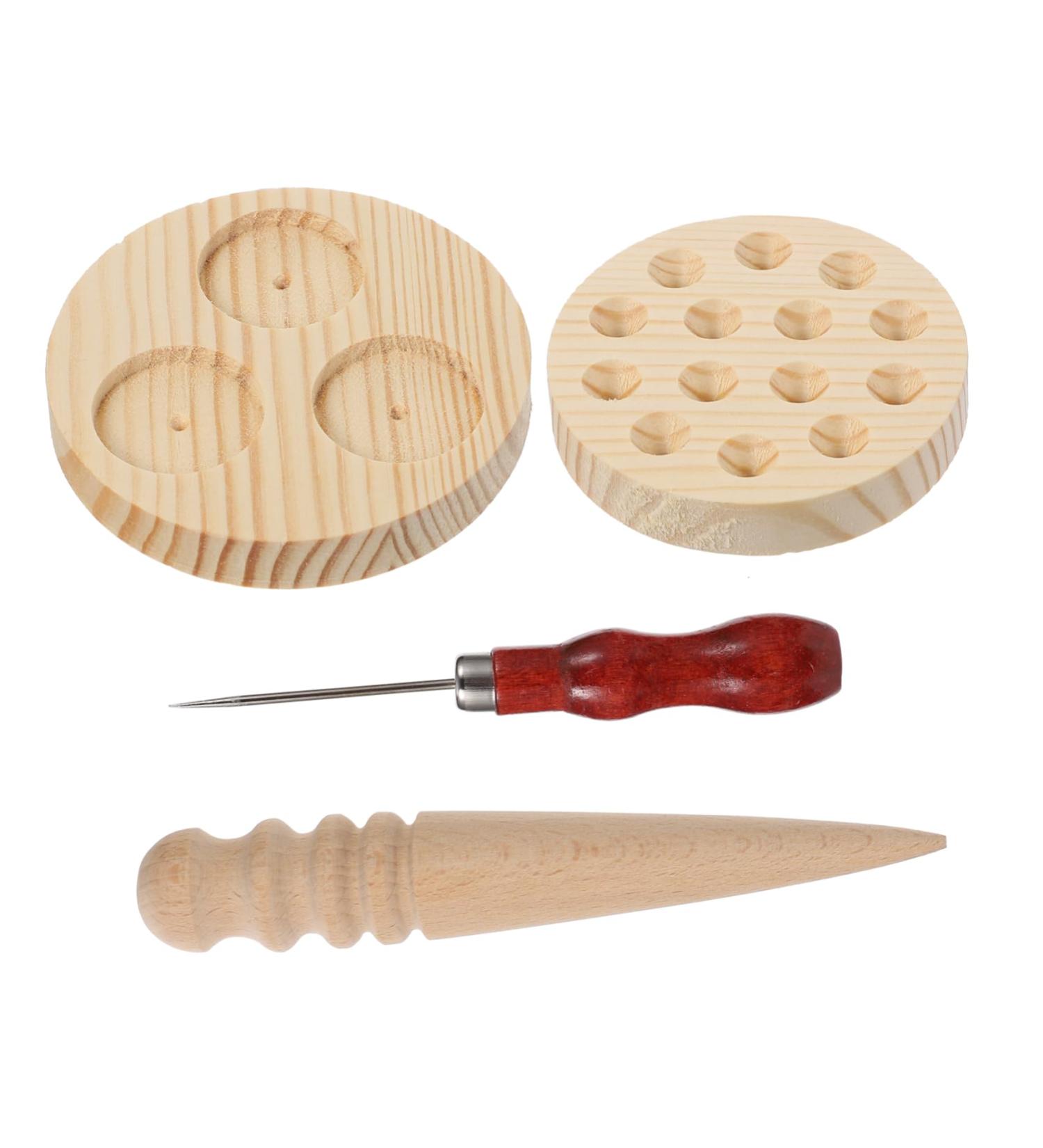 Magiclulu DIY Wooden Mold Tool for Moxa Chip Production - Form Perfect Wormwood Stick Shapes for Herbs - Buy Online on GoSupps.com