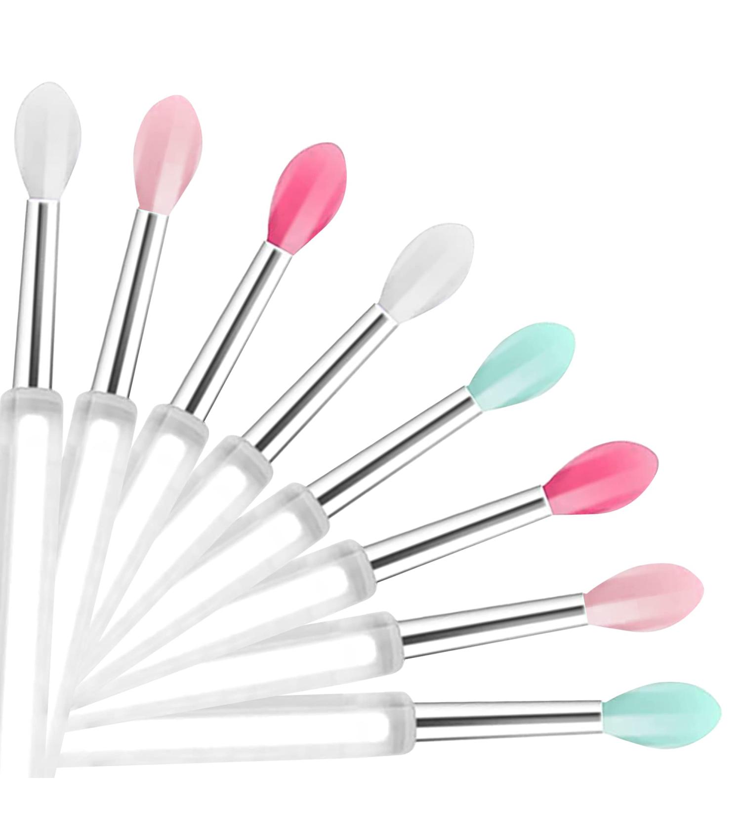 Buy 8Pcs Silicone Lip Brushes - Multicolor Lipstick Applicator for Makeup Cream Lip Masks & Eyeshadow | International Shipping - Buy Online on GoSupps.com