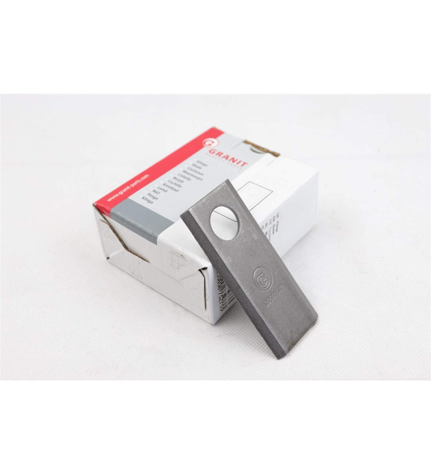 GRANIT 25x Rotary Mower Blades - 96x40x3mm 1 Hole 19mm | Premium Quality for International Shipping - Buy Online on GoSupps.com