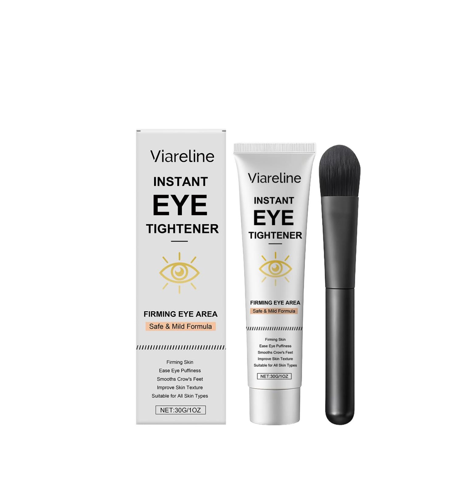Viareline Eye Care Serum Cream unisex reduces dry lines and fine lines fades crow's feet and improves bags and dark circles under the eyes - Buy Online on GoSupps.com