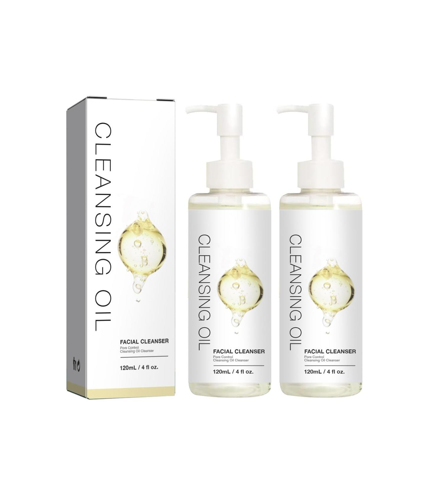 Heartleaf Pore Control Cleansing Oil Plant Makeup Remover Gentle Not Stimulate Make-Up Remover Korean Facial Makeup Cleansing Oil Cleanser Blackhead Cleanser And Makeup Remover (120ML*2) - Buy Online on GoSupps.com