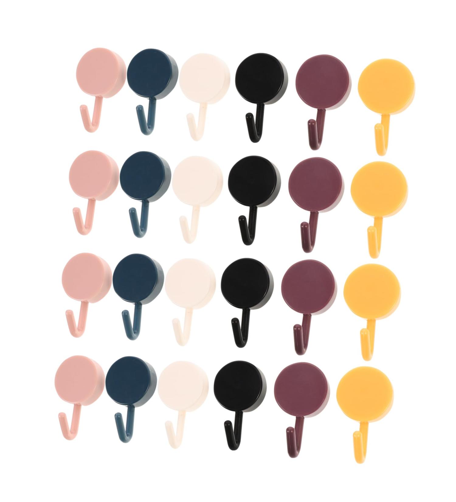 KONTONTY 30pcs Creative Hook Door Back Bag Storage Hooks Towel Hook Door Hooks Household Abs Wall Mount - Buy Online on GoSupps.com