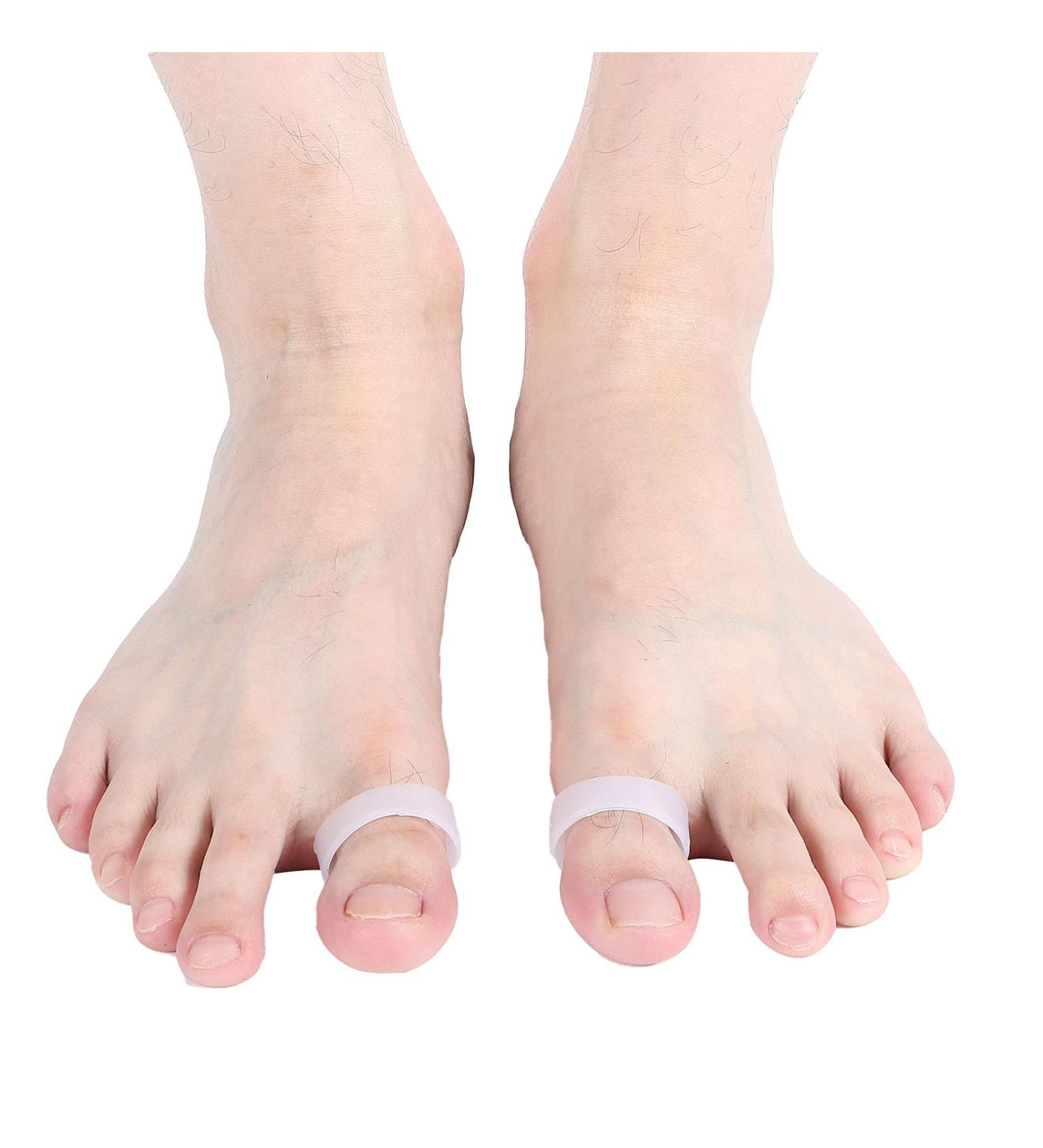 Shop Comfortable Magnetic Decreasing Toe Rings - Safe Silicone Foot Massage for Weight Loss - Buy Online on GoSupps.com