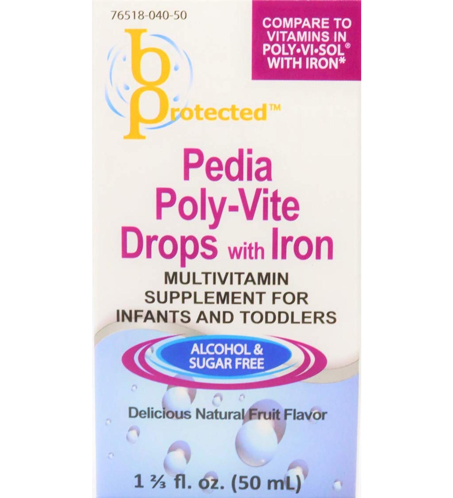 Pedia Poly-Vite with Iron 50 mL