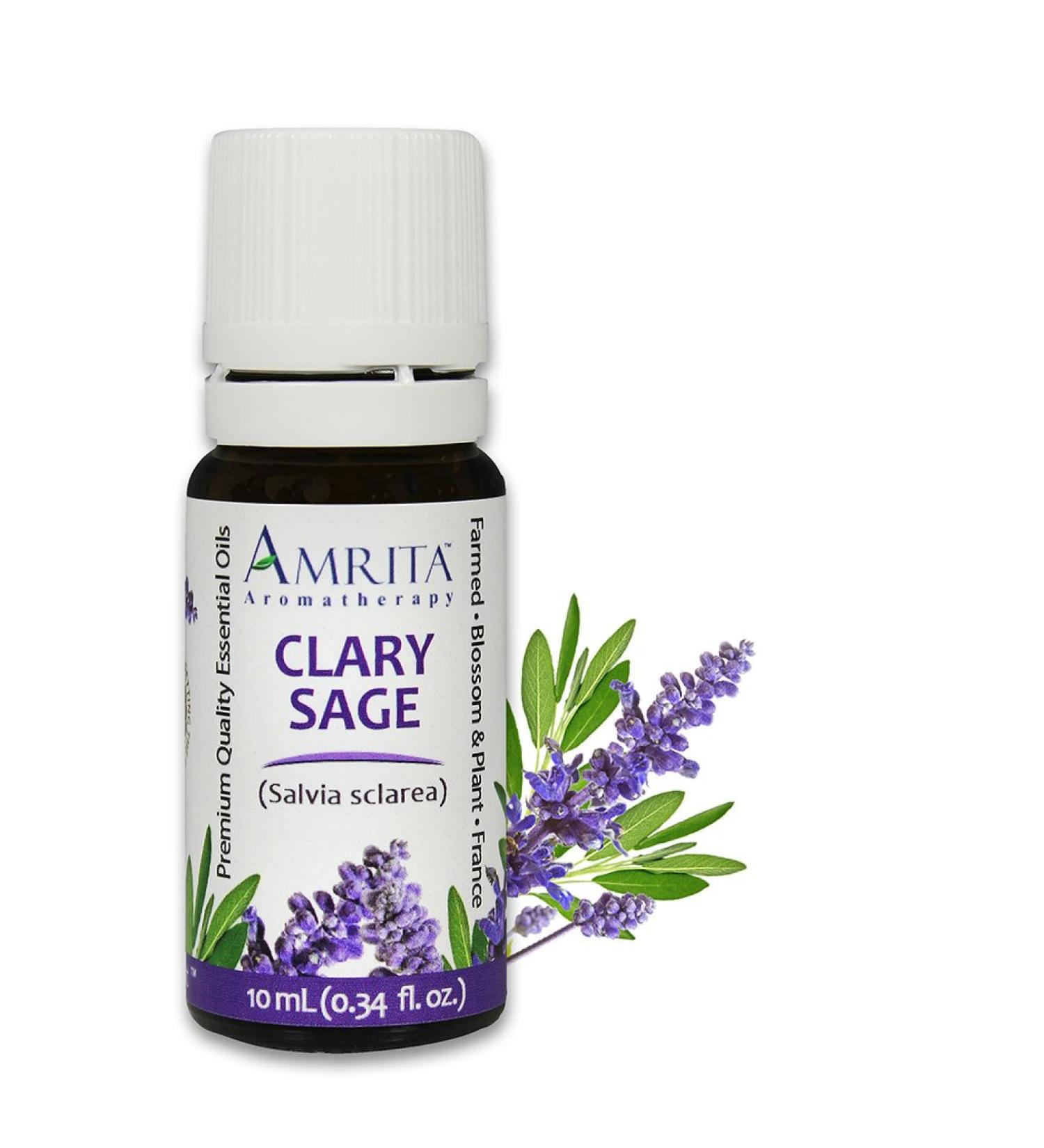 Amrita Aromatherapy - Clary Sage Essen. Oil 2 oz Health and Beauty  - Buy Online on GoSupps.com