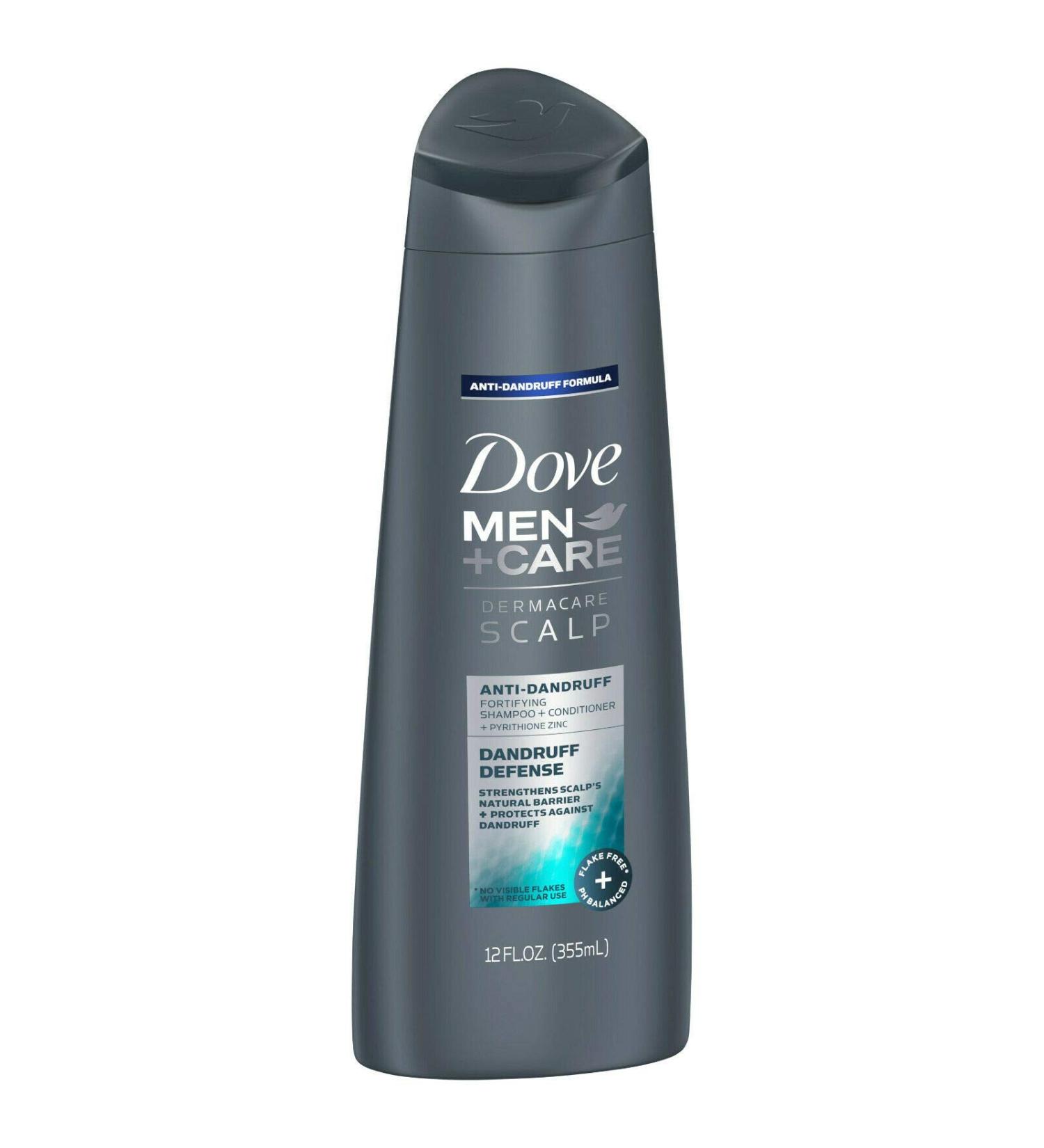 Dove Men+Care Dermacare Scalp 2-in-1 Shampoo & Conditioner - Dandruff Defense 12 oz | International Shipping Available - Buy Online on GoSupps.com