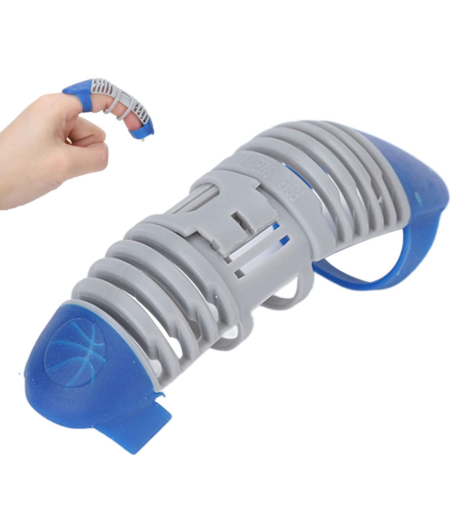 GOTOTOP Finger Splint Brace - Pain Relief Hollow Out Support Sleeve for Basketball (L) | Best Finger Injury Protection - Buy Online on GoSupps.com