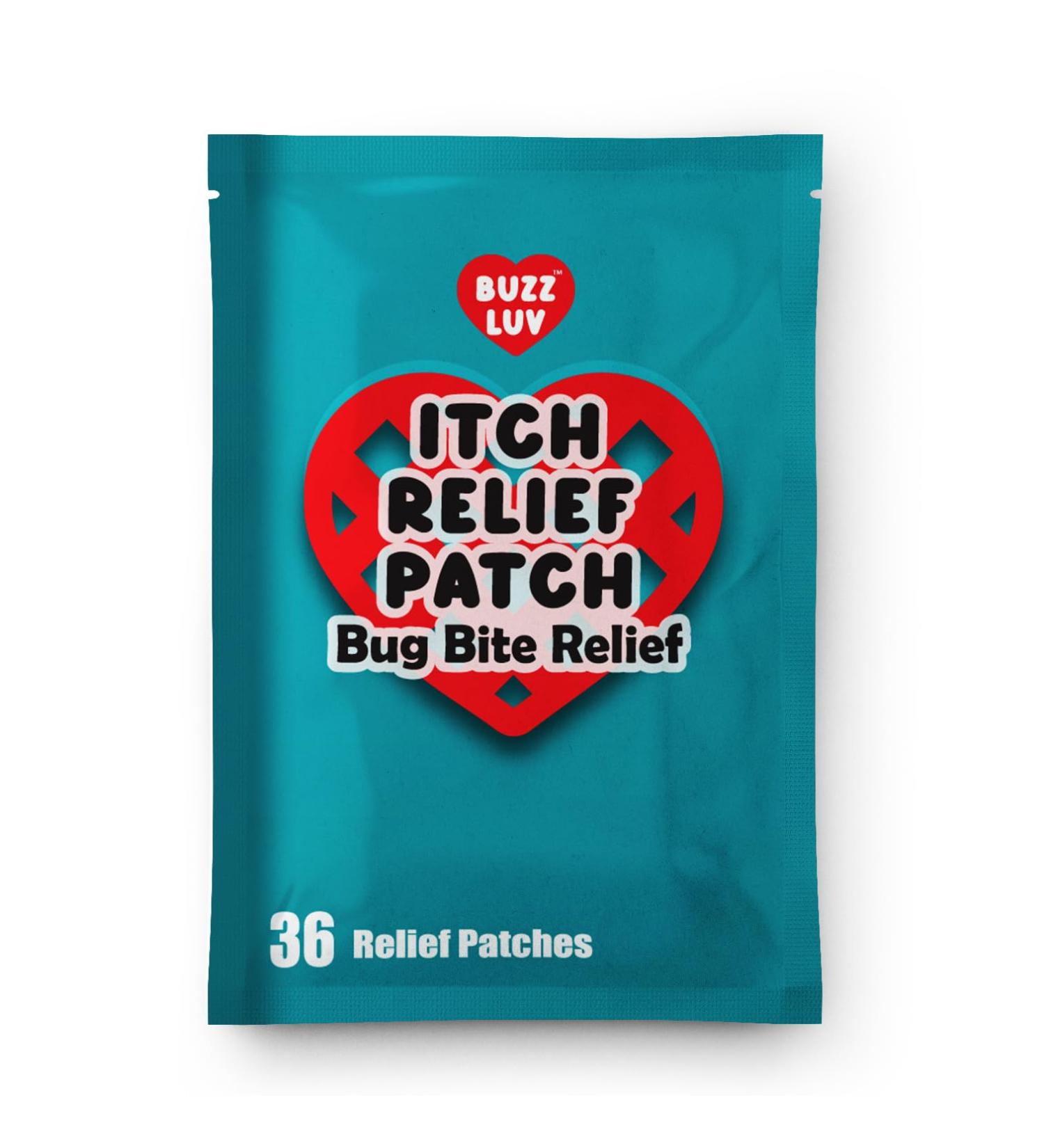 Heart Insect Bite Itch Relief Patch | All Natural After Bite Treatment | Anti-Itch Cream Alternative for Mosquitoes Ticks & More | Instantly Reduces Swelling - Buy Online on GoSupps.com
