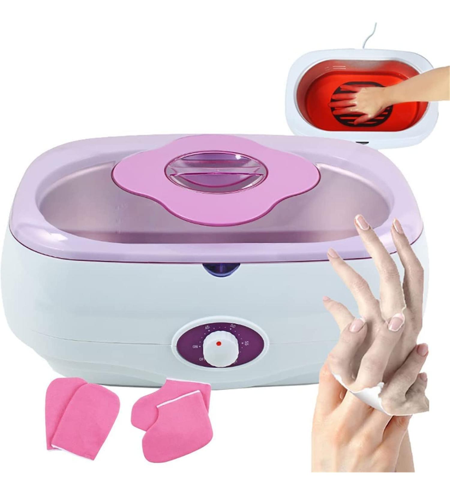 Jrcfnss Paraffin Wax Machine for Hand and Foot 4L High Capacity Paraffin Wax Heater 0-60 C Adjustable Paraffin Bath for Moisturizing and Renewing Skin Beauty Salon - Buy Online on GoSupps.com