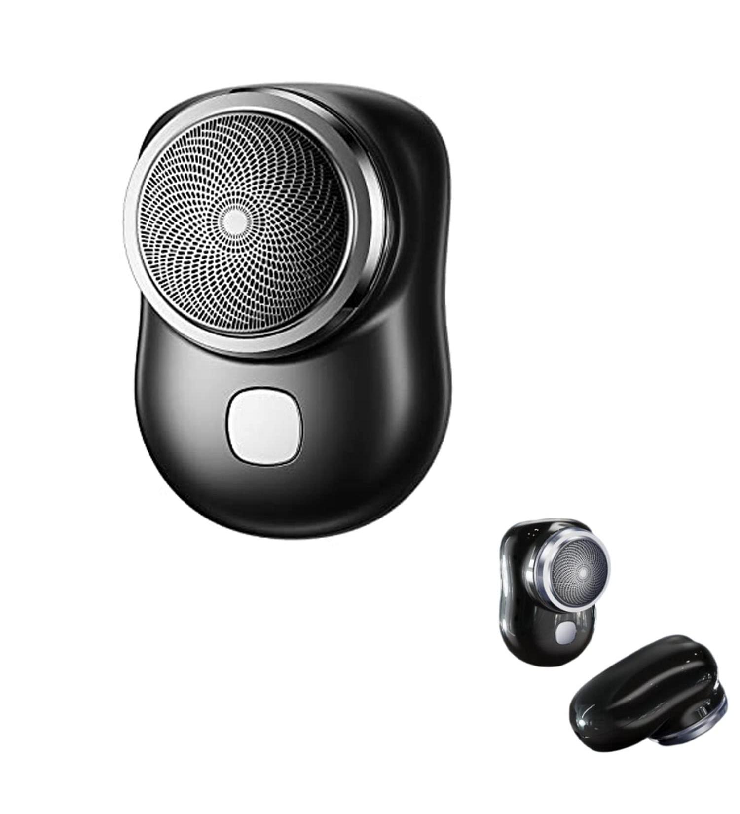 Mini-Shave Portable Electric Shaver 2023 New Upgrade Electric Razor For Men Wet & Dry Rotary Electrical Shave - One-Button Usb Rechargeable Shaver (Black-B) - Buy Online on GoSupps.com