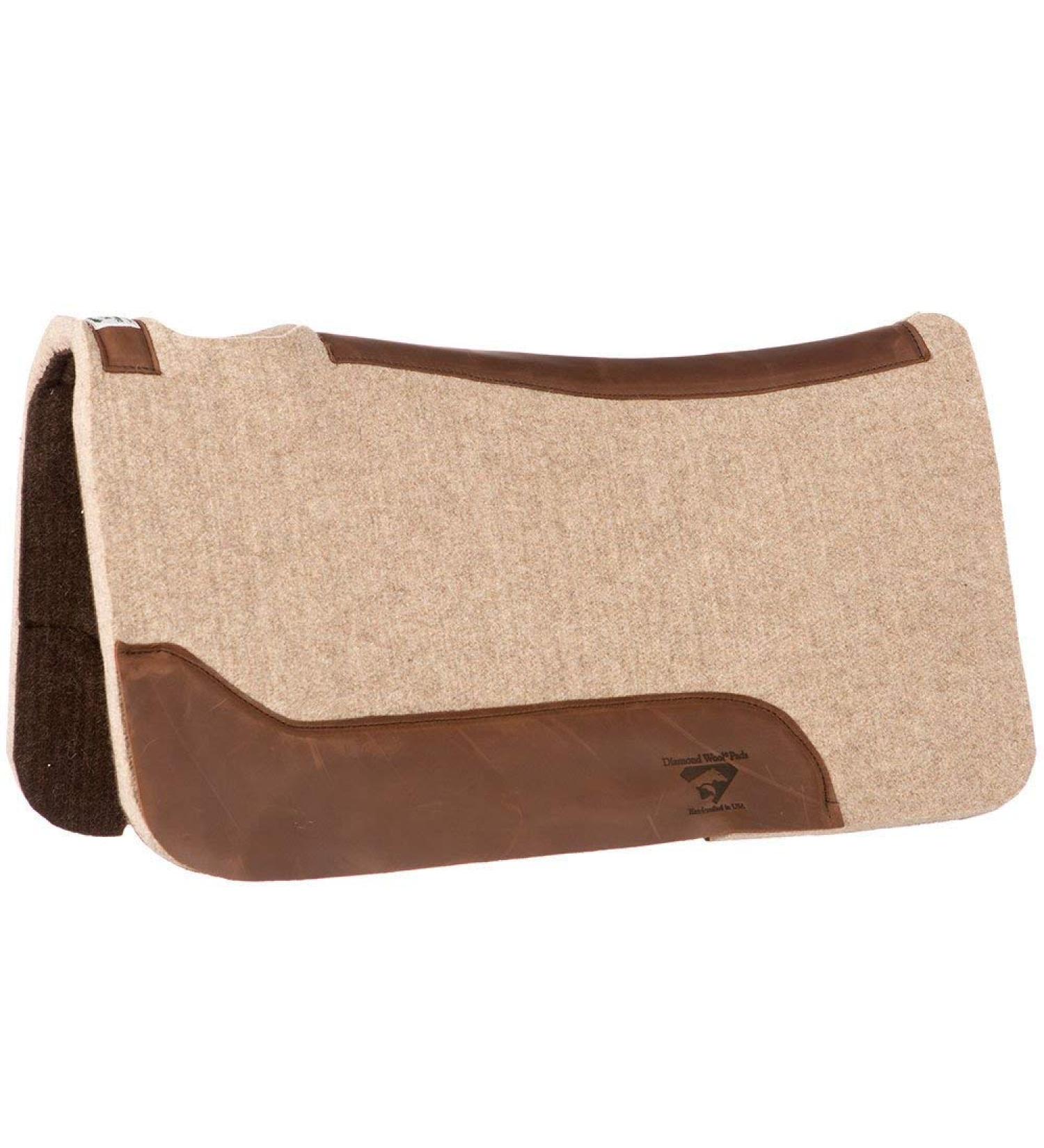 Diamond Wool Contour Cowboy Pad - 32x32x1/2 - Buy Online on GoSupps.com