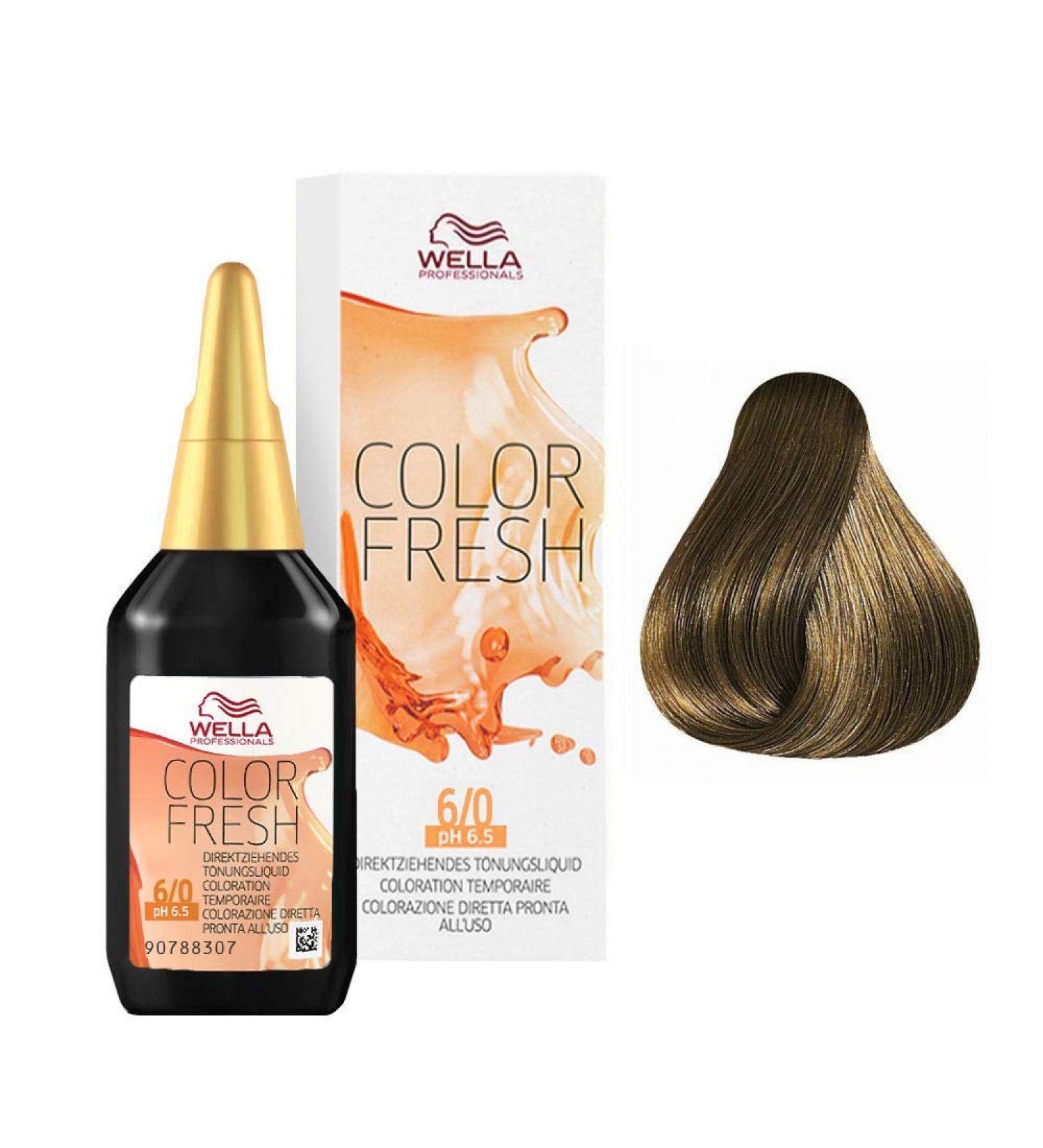 Wella Color fresh 6/0 Dark Blonde Brown 75 ml