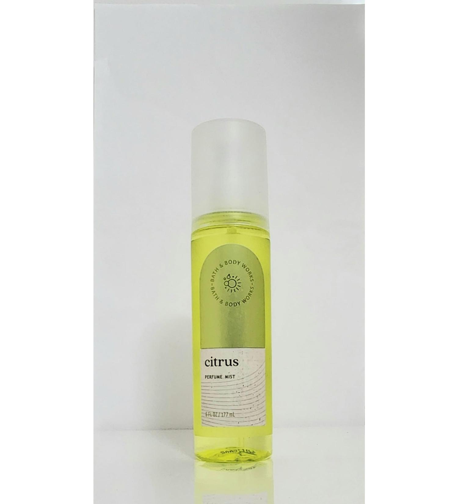 Citrus Perfume Mist 6 FL OZ/177 ML Fragranced with notes of Salty Citrus and Bright Stone Fruits for a bold zesty scent