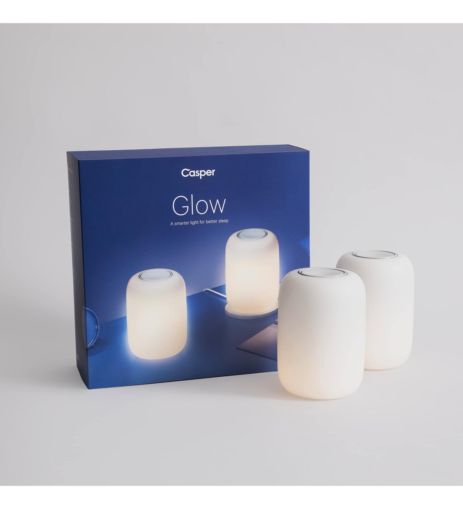 Casper Sleep Glow Light Double Pack - White (2 Pack) | Wellness Lighting Set - Buy Online on GoSupps.com