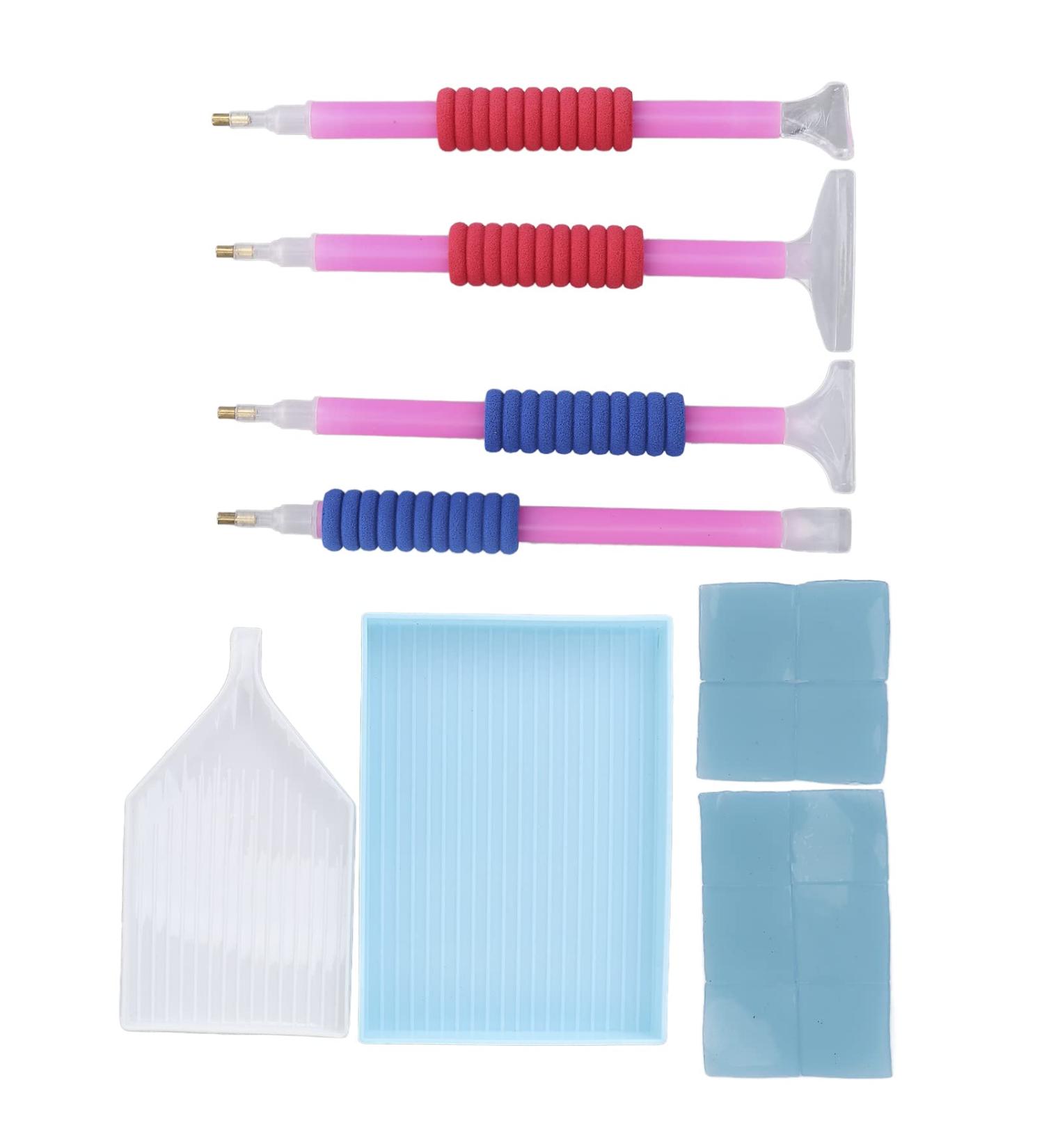 Rhinestone Painting Accessories Rhinestone Dotting Pen Complete Professional Durable DIY for Nail Salon - Buy Online on GoSupps.com
