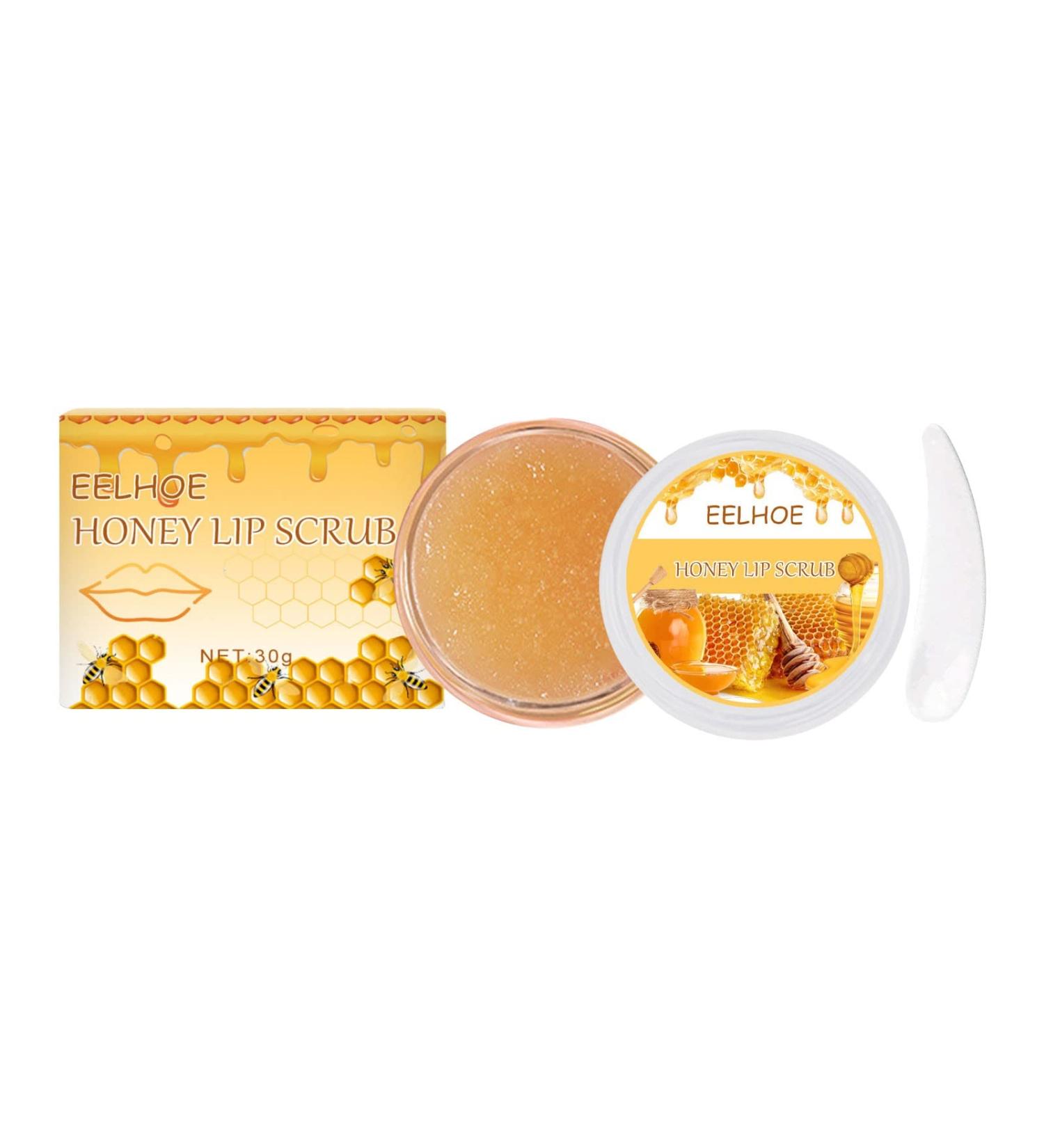 Buy Honey Peach Lip Peeling Treatment - Moisturizing & Natural Anti-Crack Care 2-Pack - Buy Online on GoSupps.com
