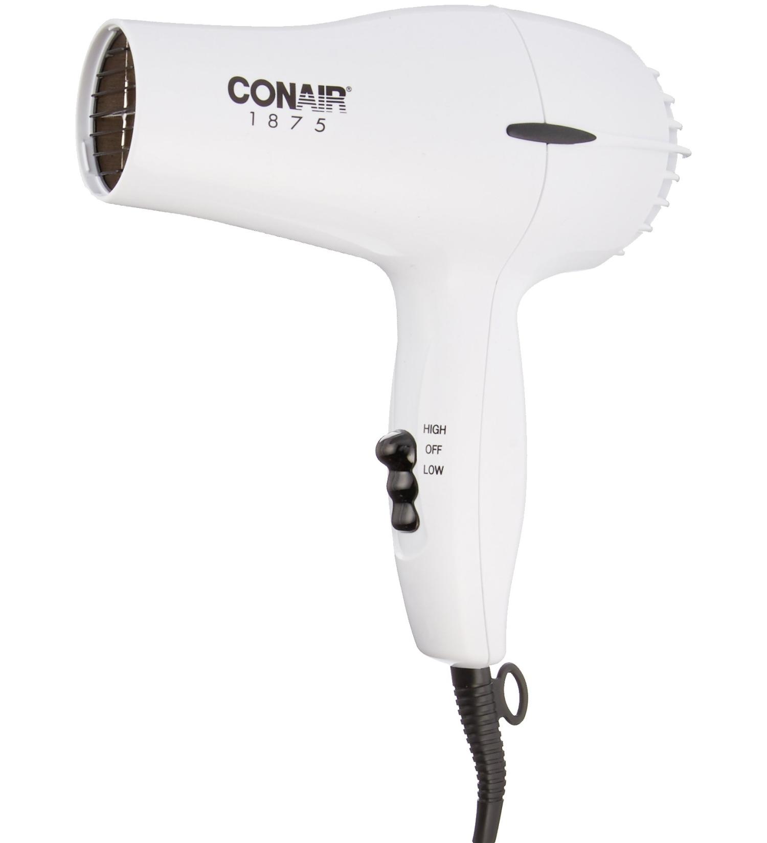 Conair 1875 Watt Mid-Size Styler Hair Dryer - White | Powerful and Compact Hair Dryer - Buy Online on GoSupps.com