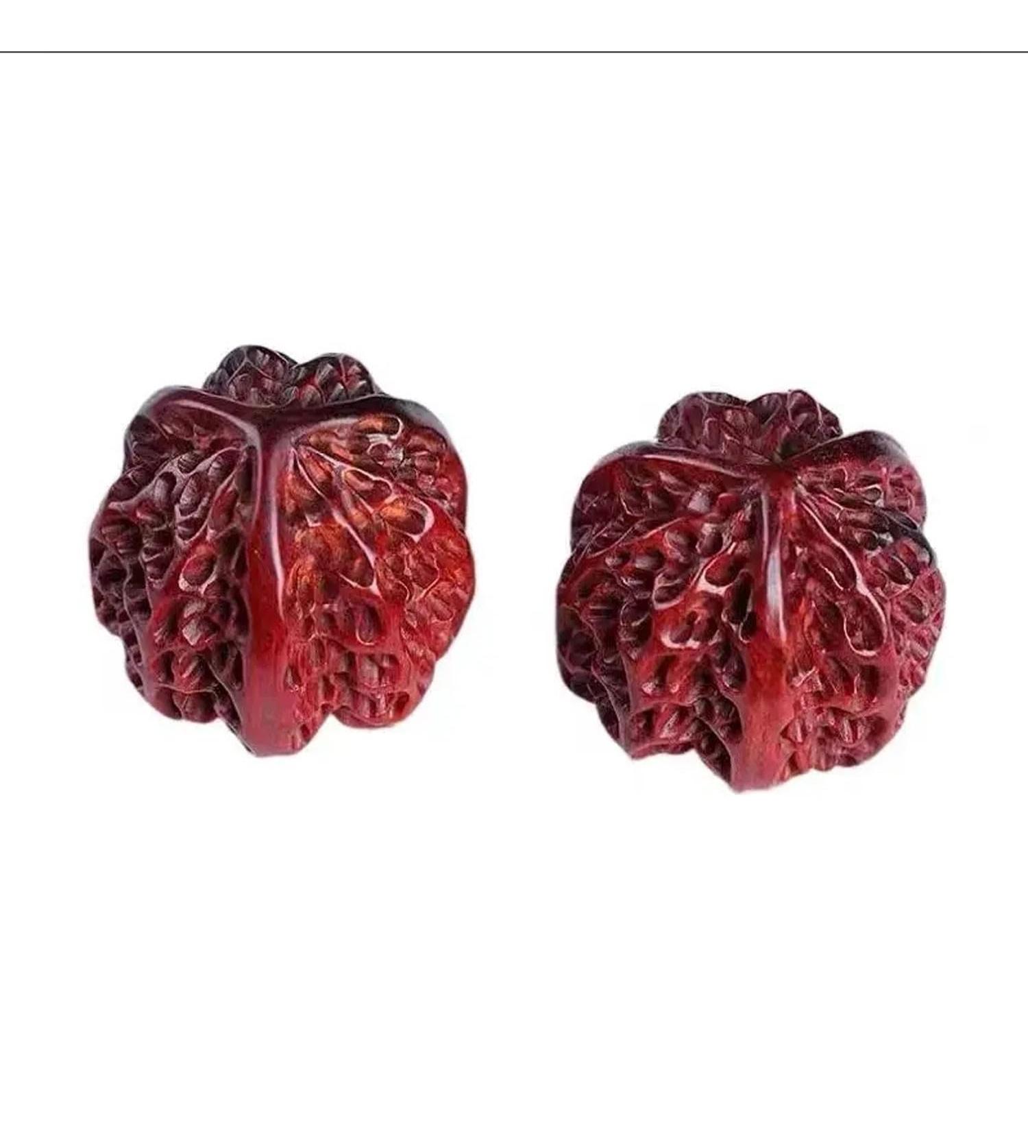 Buy Sciaza Klangkugel Massageball - Hand-Carved Walnut 50mm for Relaxation & Wellness | International Shipping Available - Buy Online on GoSupps.com