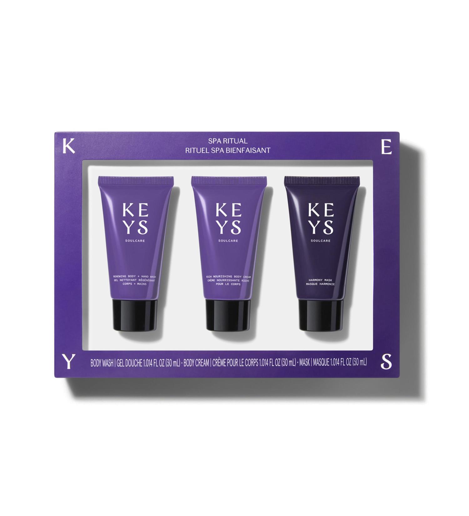 Keys Soulcare Spa Set | Harmony Mask Body Wash & Cream | Nourishing Cruelty-Free Skincare for All Skin Types - Buy Online on GoSupps.com