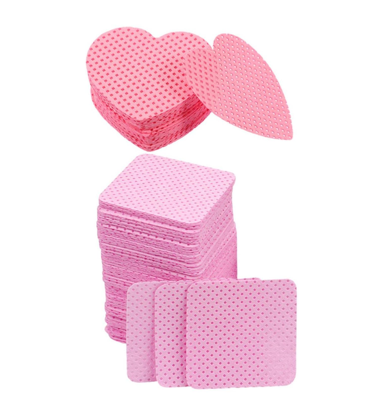 BUGUUYO 400 Sheets janitorial supplies lash stuff manicure supplies nail art gel nail building gel nail supplies eye lashes glue paint stripper gel nails gel eyelash cotton polishing pad - Buy Online on GoSupps.com