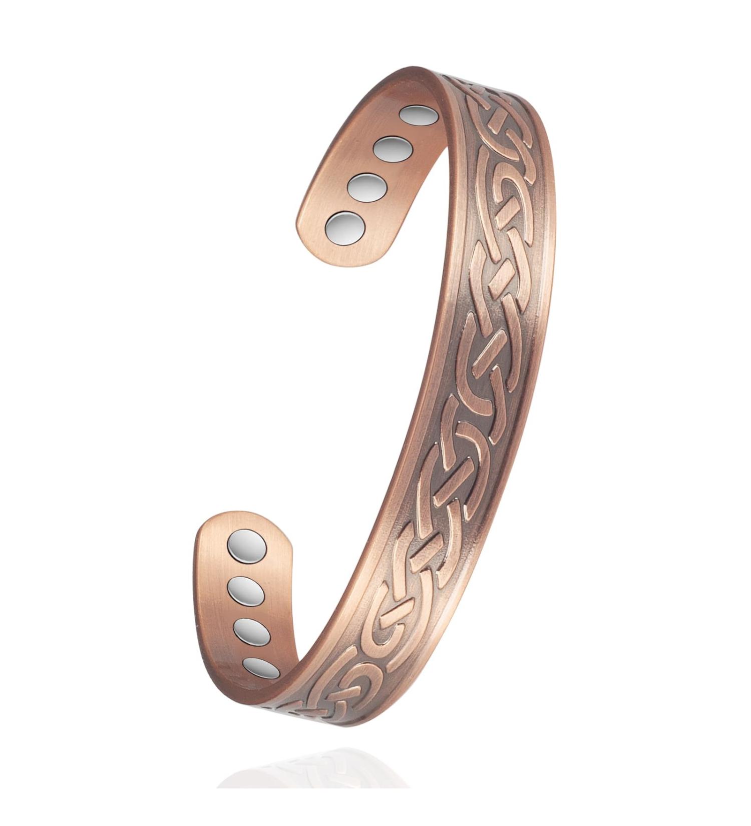 Shop Copper Bracelets for Men & Women - Vintage Adjustable Magnetic Jewelry | Pure Copper | International Shipping - Buy Online on GoSupps.com
