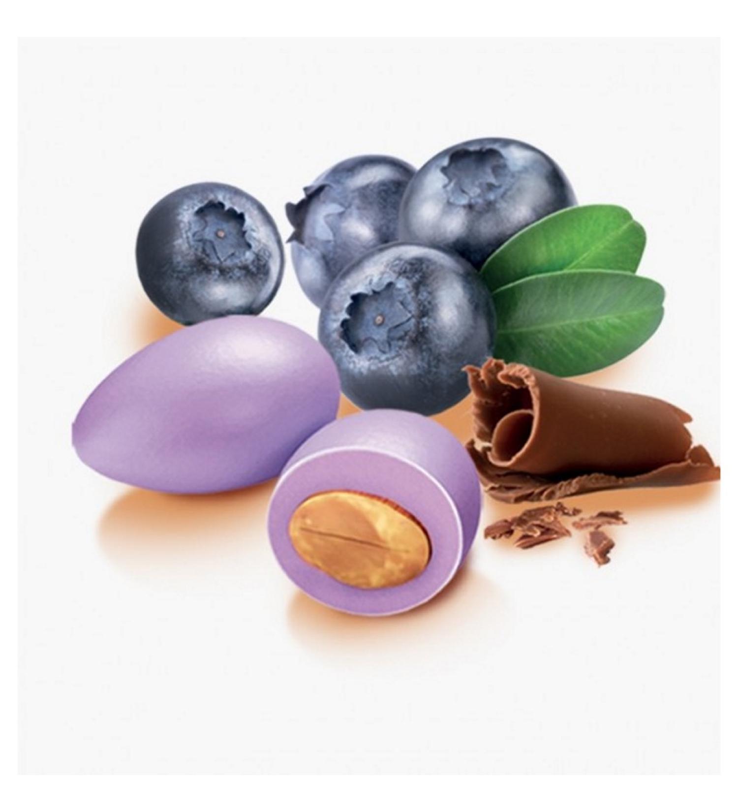 Papa Dolce Amaro VIOLA PAPA DRAGEES CHOCOLATE BLUEBERRY BITTERSWEET 500 g