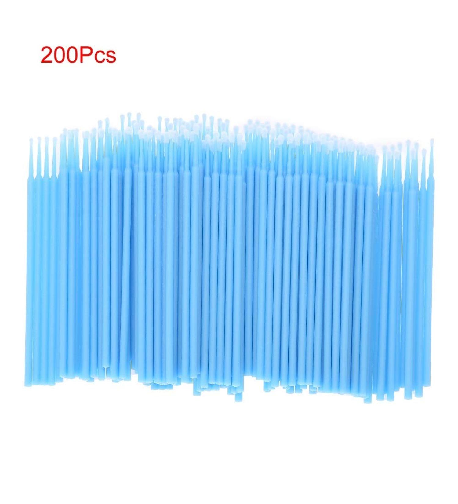 200 Disposable Micro Brushes for Microblading & Eyelash Extensions - Best Applicators for Precise Application - Buy Online on GoSupps.com