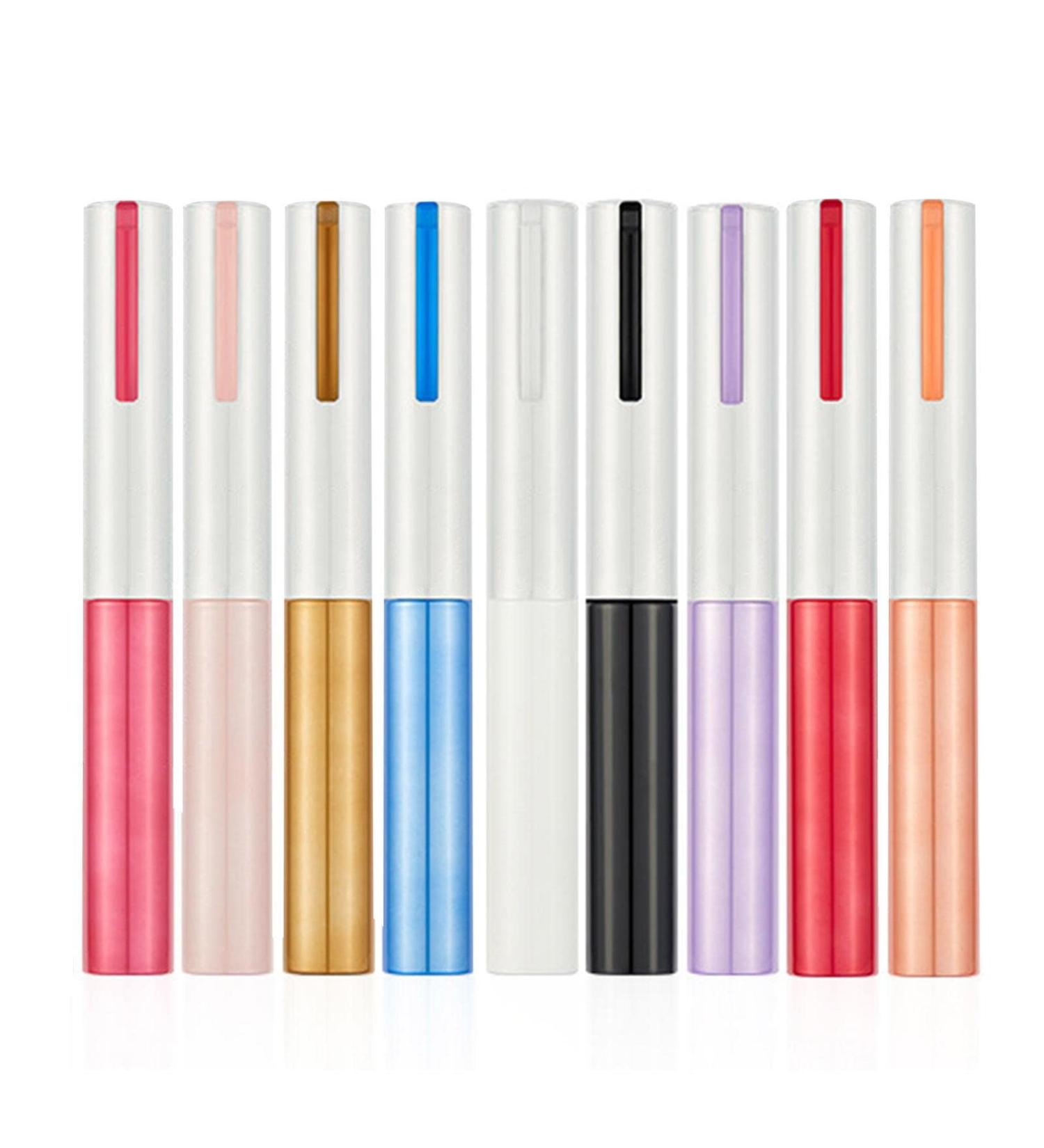 Waterproof 4D Colored Mascara 9 Colors Pack Mascara Set for Eyelash Charming Making Up Long-Lasting Mascara for Women Eye Makeup Littryee