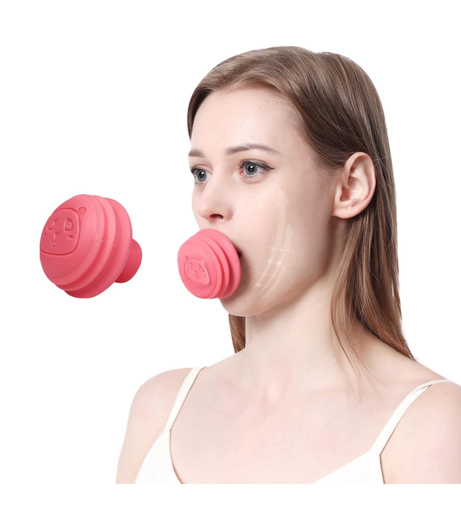 Jawline Exerciser | Double Chin Reducer & Facial Toning Trainer for Defined Jawline & V-Shaped Face | Shop Internationally - Buy Online on GoSupps.com