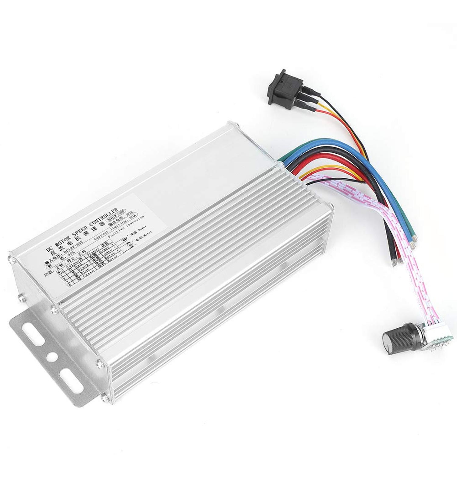 Buy Stepless Motor Controller - Adjustable Brush Motor Driver Module for CW/CCW Electric Motors | International Shipping - Buy Online on GoSupps.com