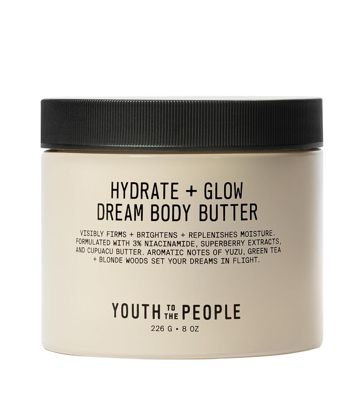 Buy Youth To The People Superberry Hydrate + Glow Dream Body Butter - 3% Niacinamide Jojoba Oil 48HR Moisture - Vegan Skincare Brighten & Firm - International Shipping Available - Buy Online on GoSupps.com