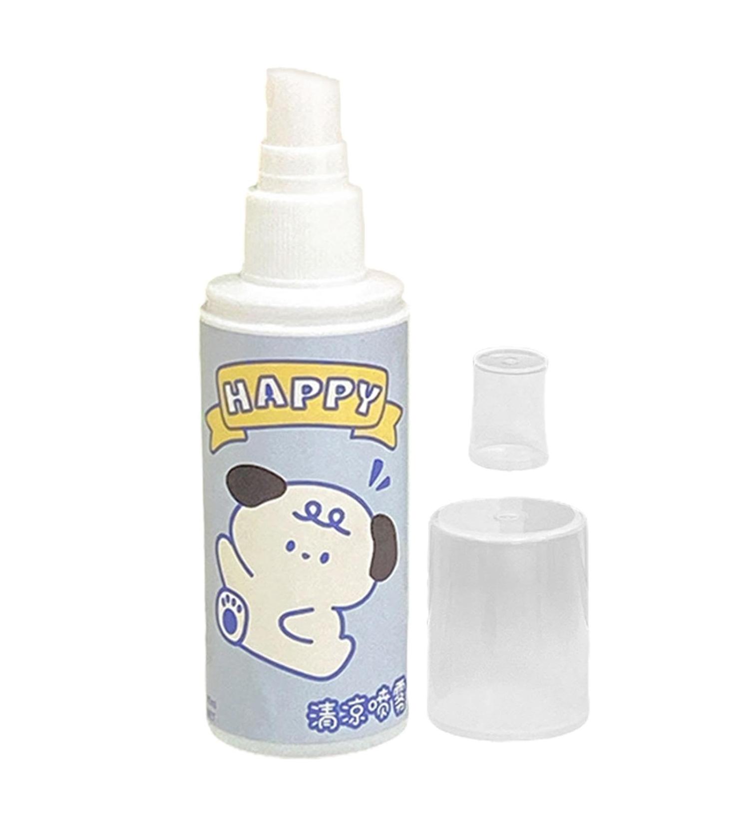 Cool Down Spray - 80ml Soothing Summer Spray - Instantly Reduce Temperature Spray Small Lightweight Refreshing Protective Skin-friendly Spray For Face And Body blue dog - Buy Online on GoSupps.com